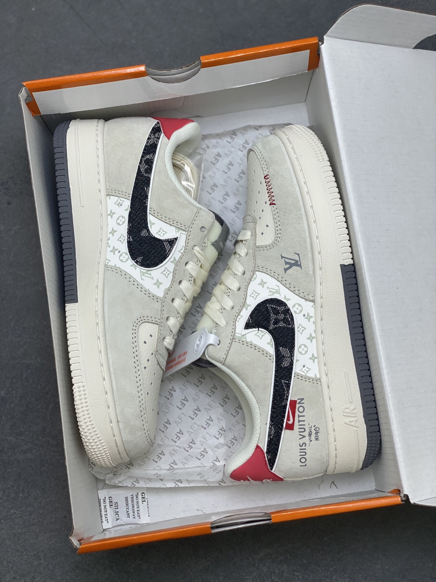 Nike Air Force 1 Low Louis Vuitton Custom Sneakers Limited Edition 10 i1755100903534 8708 0 8