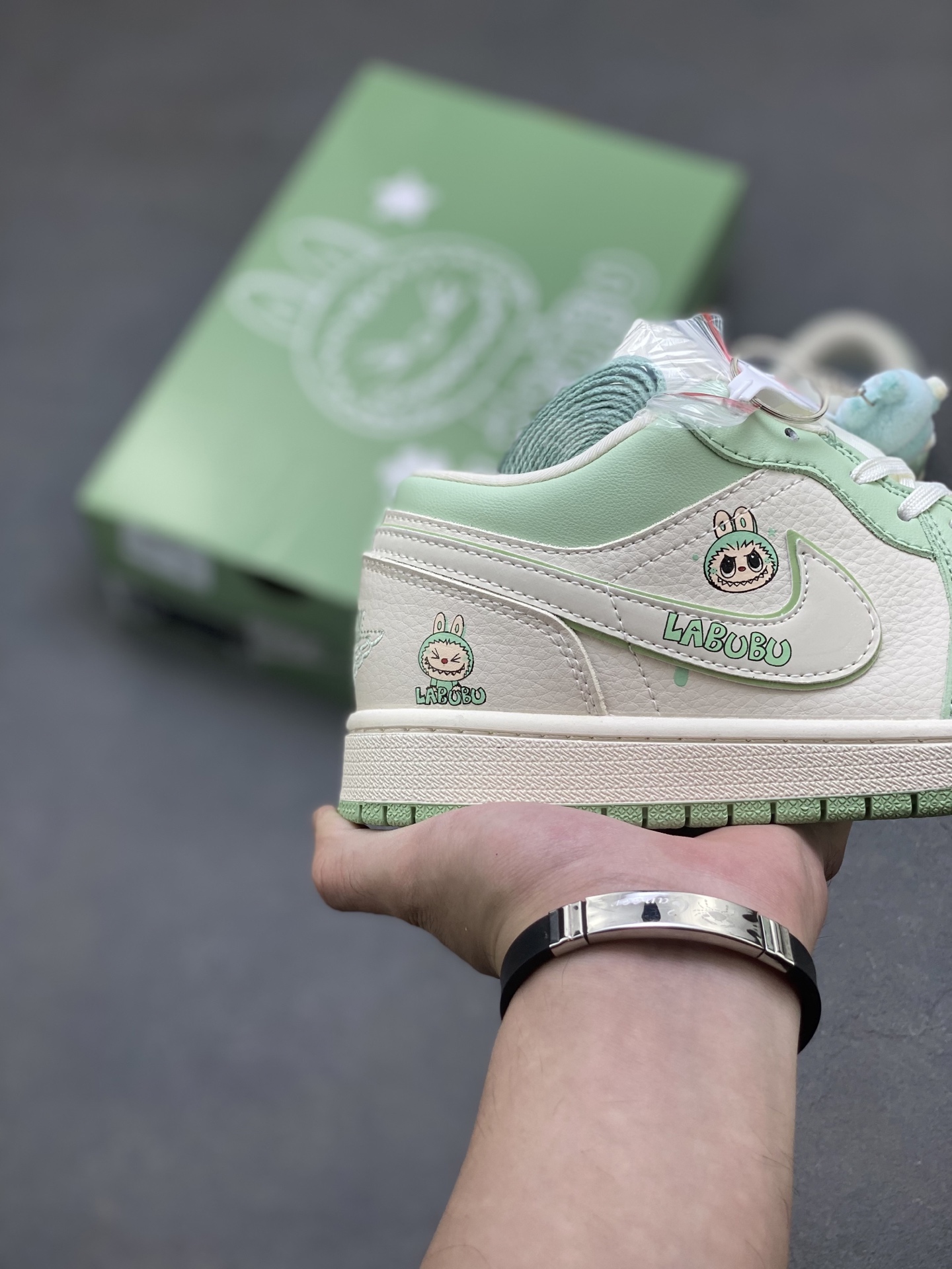 Nike Air Jordan 1 Low x Travis Scott 'DIY' Custom Sneakers - Labubu Edition 5 i1755101501670 8901 0 4