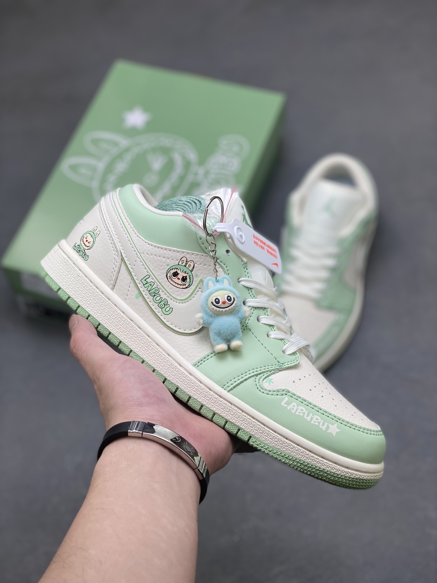 Nike Air Jordan 1 Low x Travis Scott 'DIY' Custom Sneakers - Labubu Edition 1 i1755101503816 4069 0 0