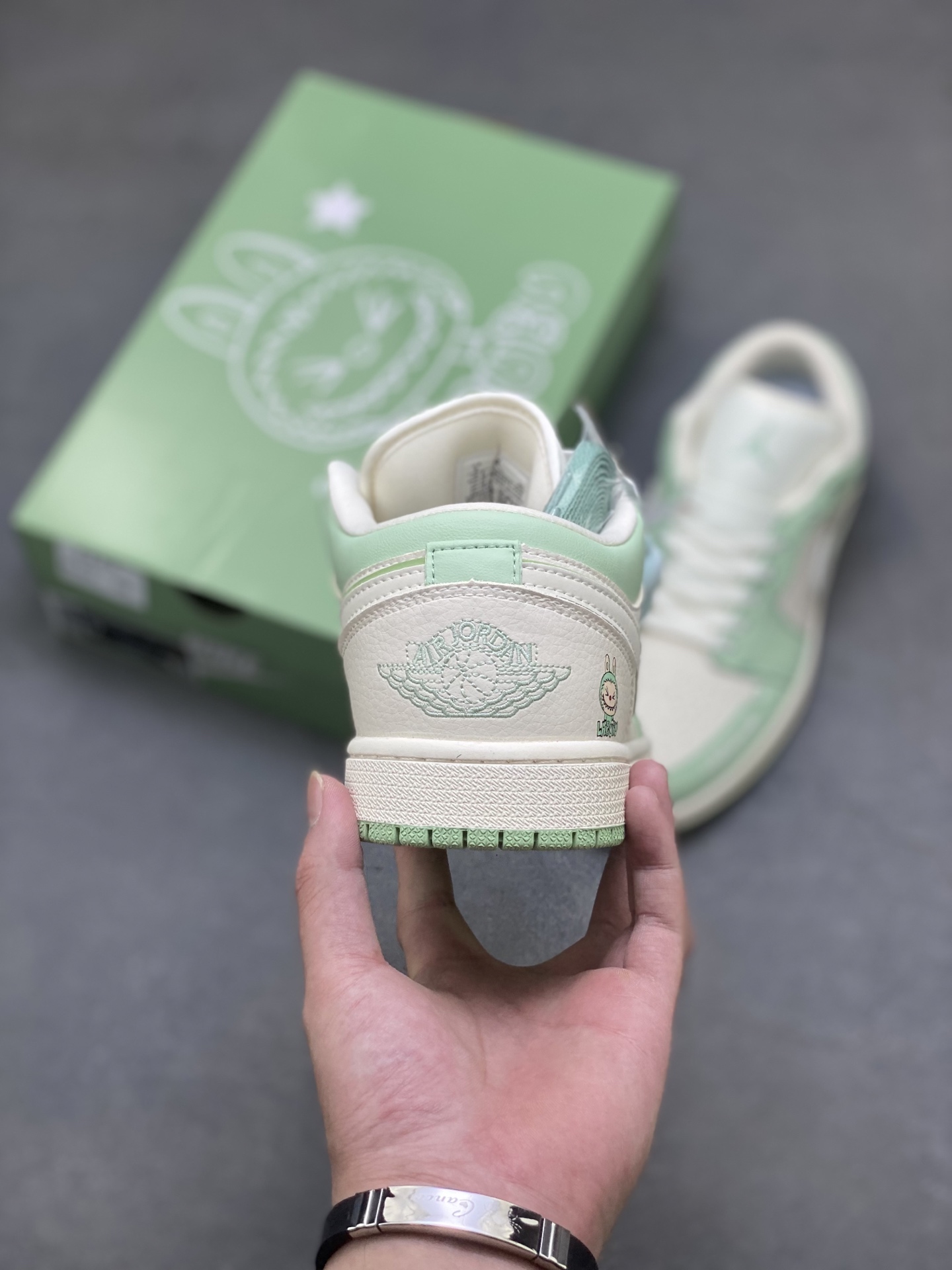 Nike Air Jordan 1 Low x Travis Scott 'DIY' Custom Sneakers - Labubu Edition 4 i1755101505602 9271 0 3