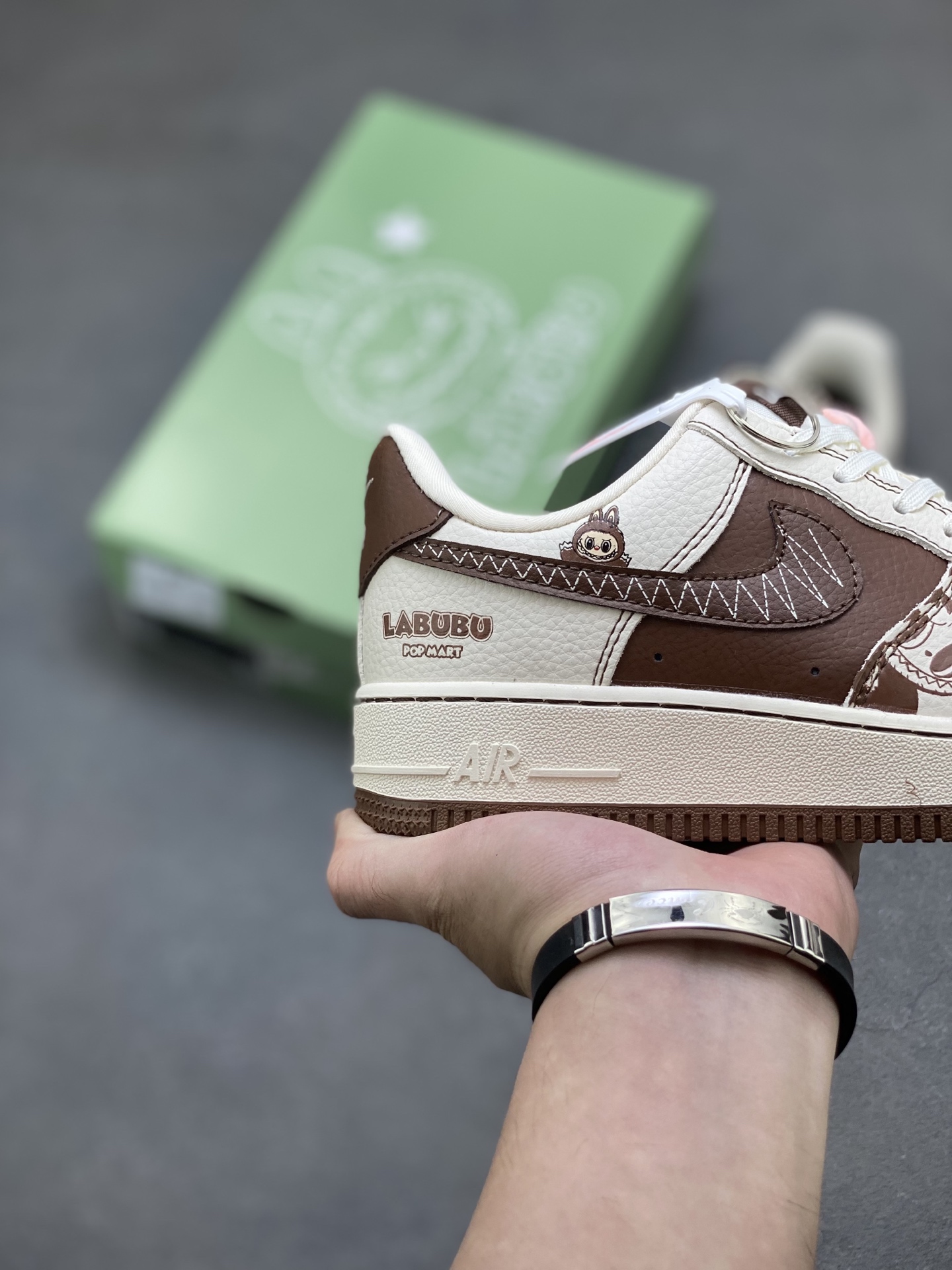 Nike Air Force 1 '07 Low Labubu Chocolate Stitching Limited Edition Sneakers 6 i1755360203967 7160 0 4