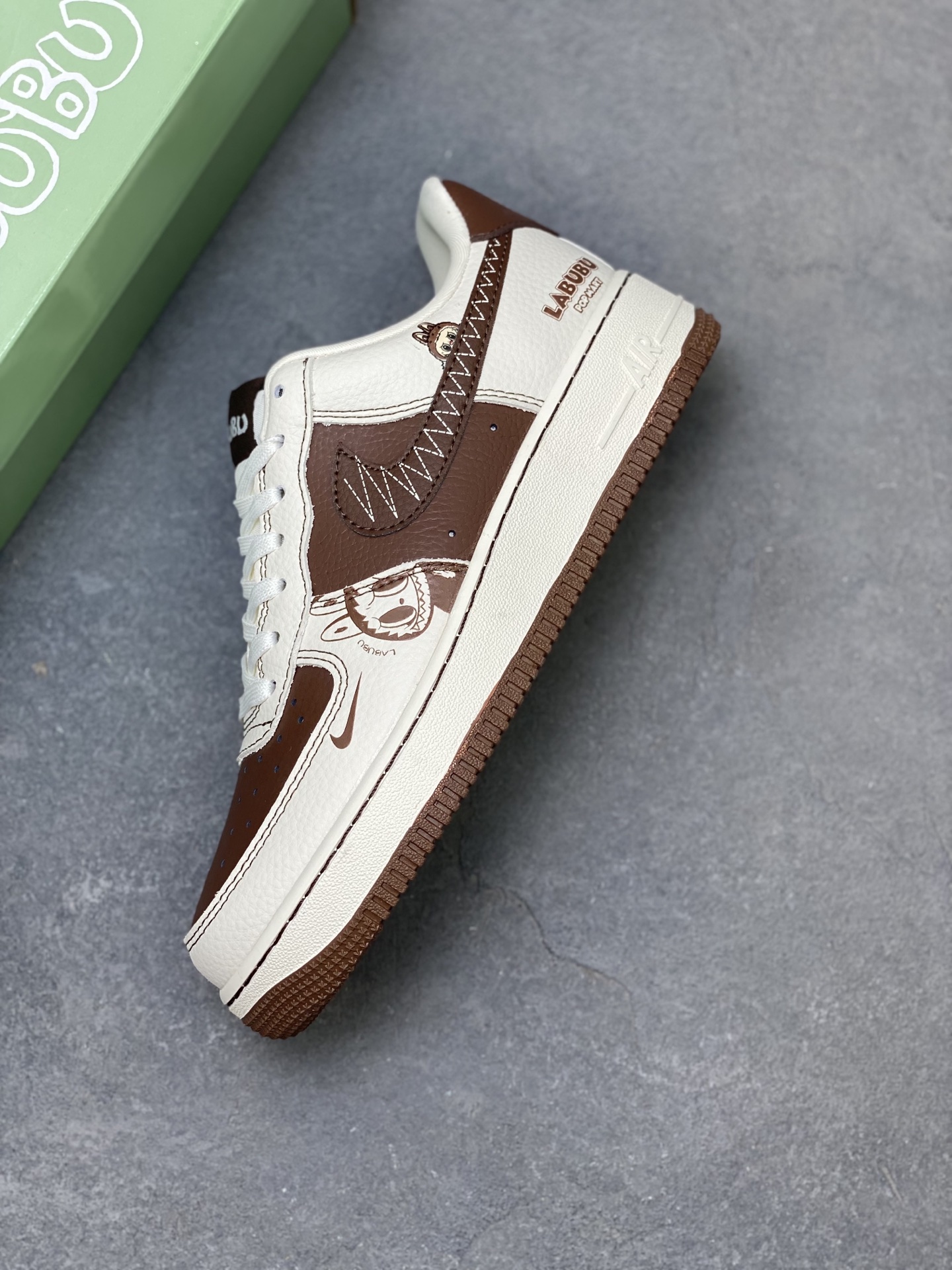 Nike Air Force 1 '07 Low Labubu Chocolate Stitching Limited Edition Sneakers 8 i1755360204301 2185 0 6