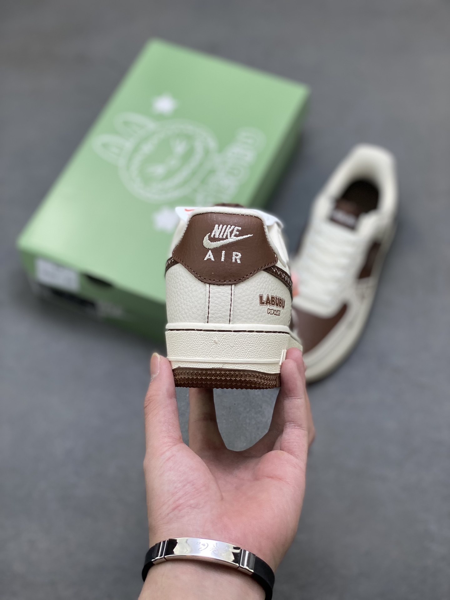 Nike Air Force 1 '07 Low Labubu Chocolate Stitching Limited Edition Sneakers 5 i1755360213425 9393 0 3