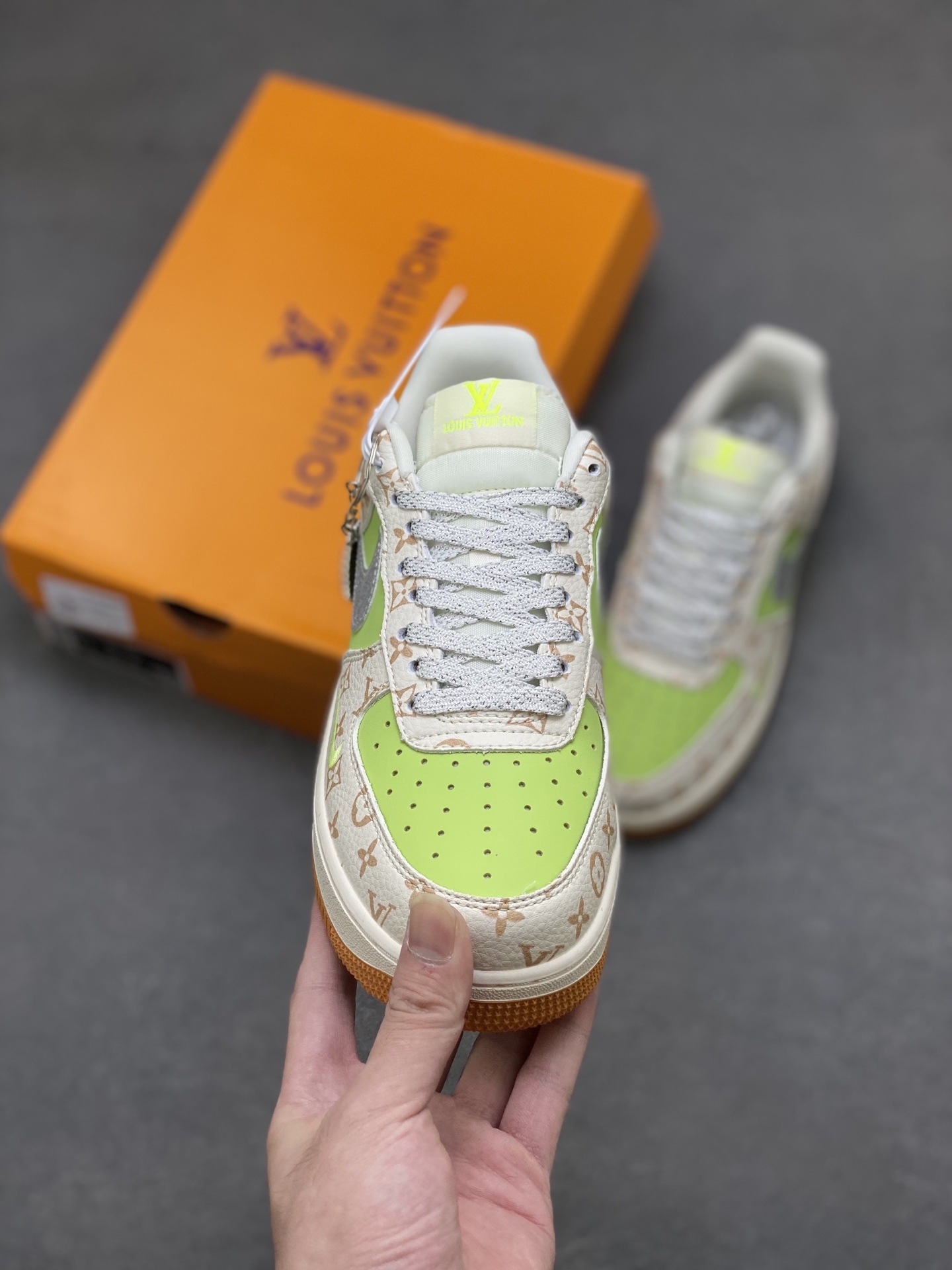 Nike Air Force 1 '07 Low Limited Edition Sneakers with LV Detailing 3 i1755360303206 7345 0 1