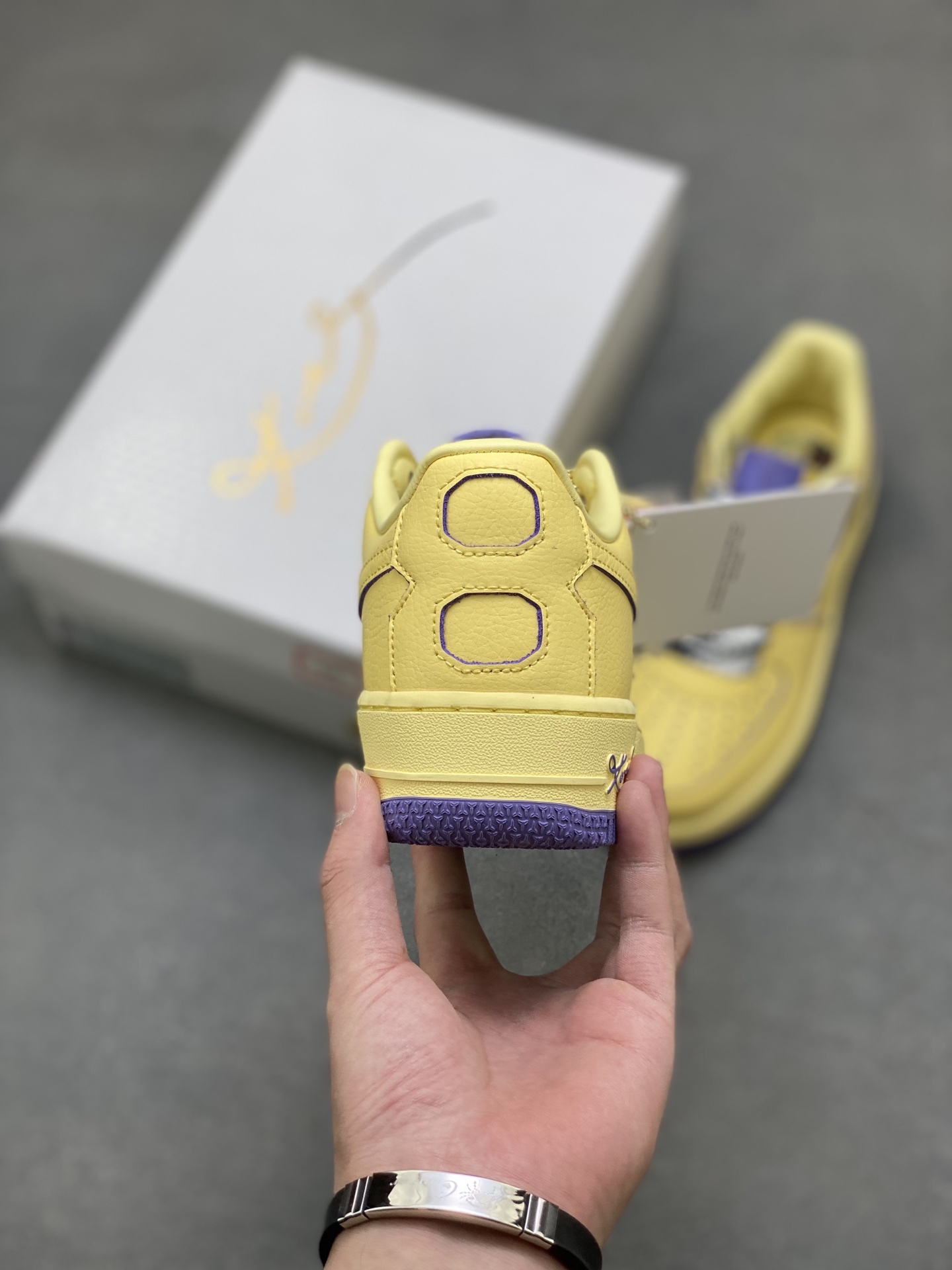 Nike Air Force 1 '07 Low HV9408-700 Yellow/Purple Limited Edition Sneakers 5 i1755360341946 2534 0 3