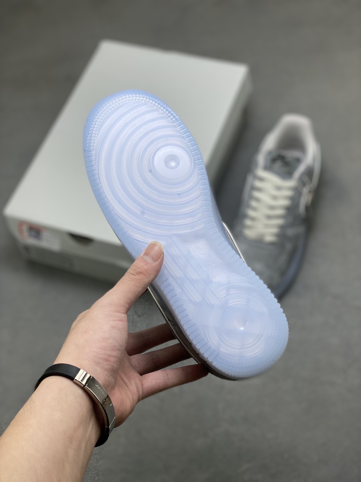 Nike Air Force 1 '07 Low Grey Suede Casual Sneakers (AA1117-199) 7 i1755360387900 5344 0 5
