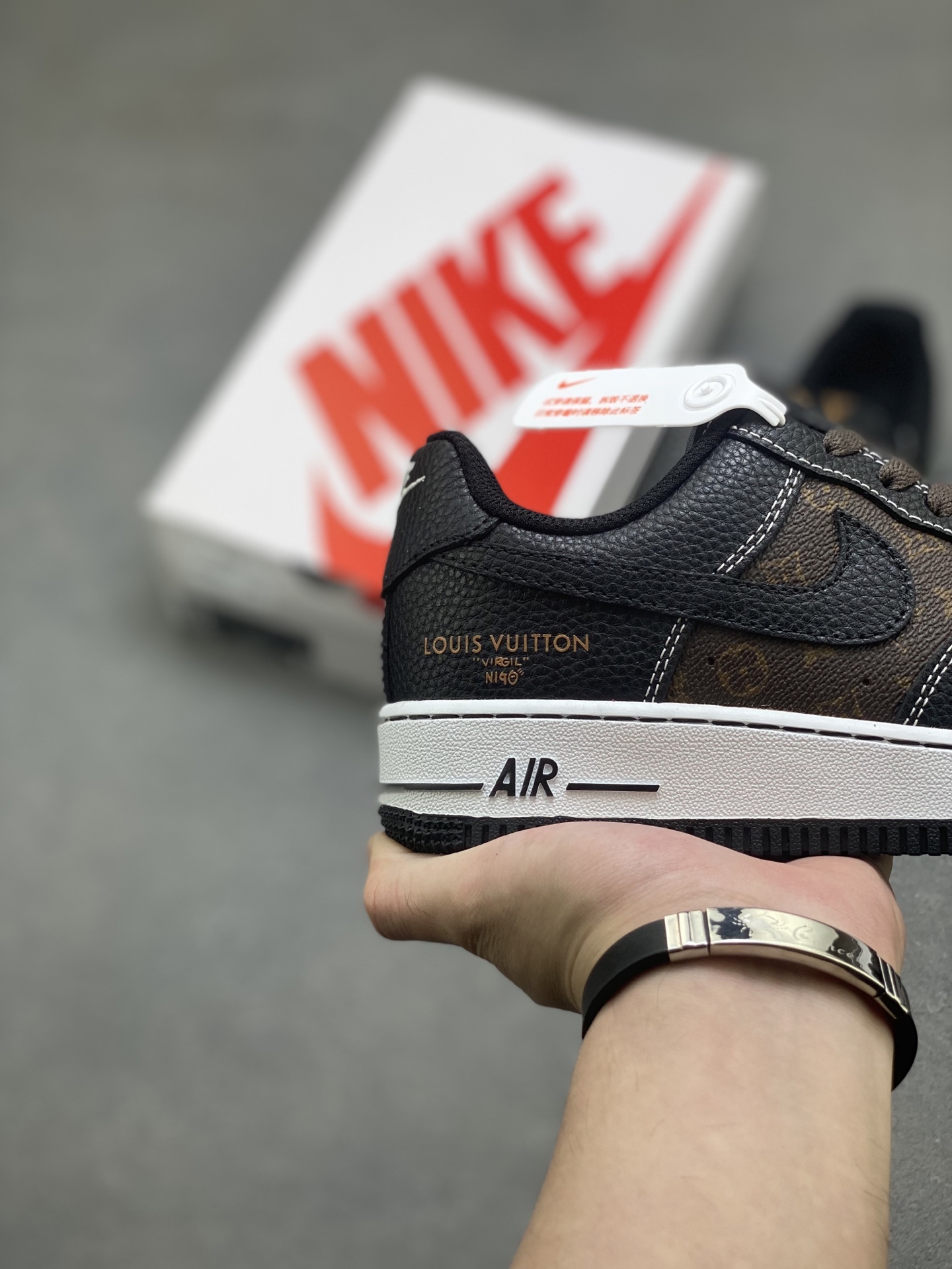 Nike Air Force 1 '07 Low Louis Vuitton Custom Sneakers - Limited Edition 6 i1755447181572 3790 0 4
