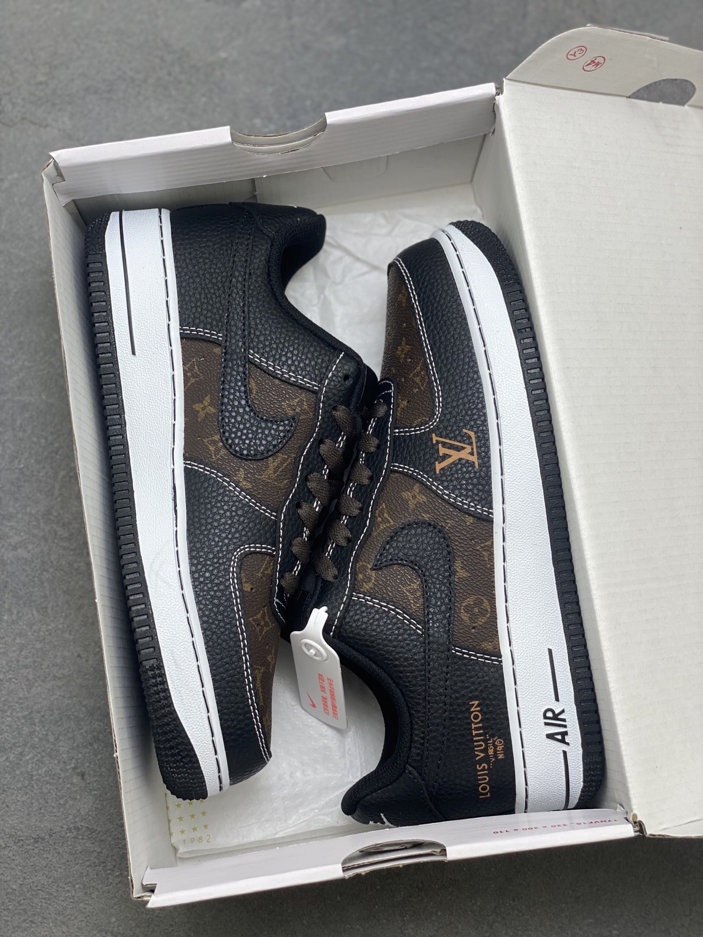 Nike Air Force 1 '07 Low Louis Vuitton Custom Sneakers - Limited Edition 10 i1755447183440 2448 0 8