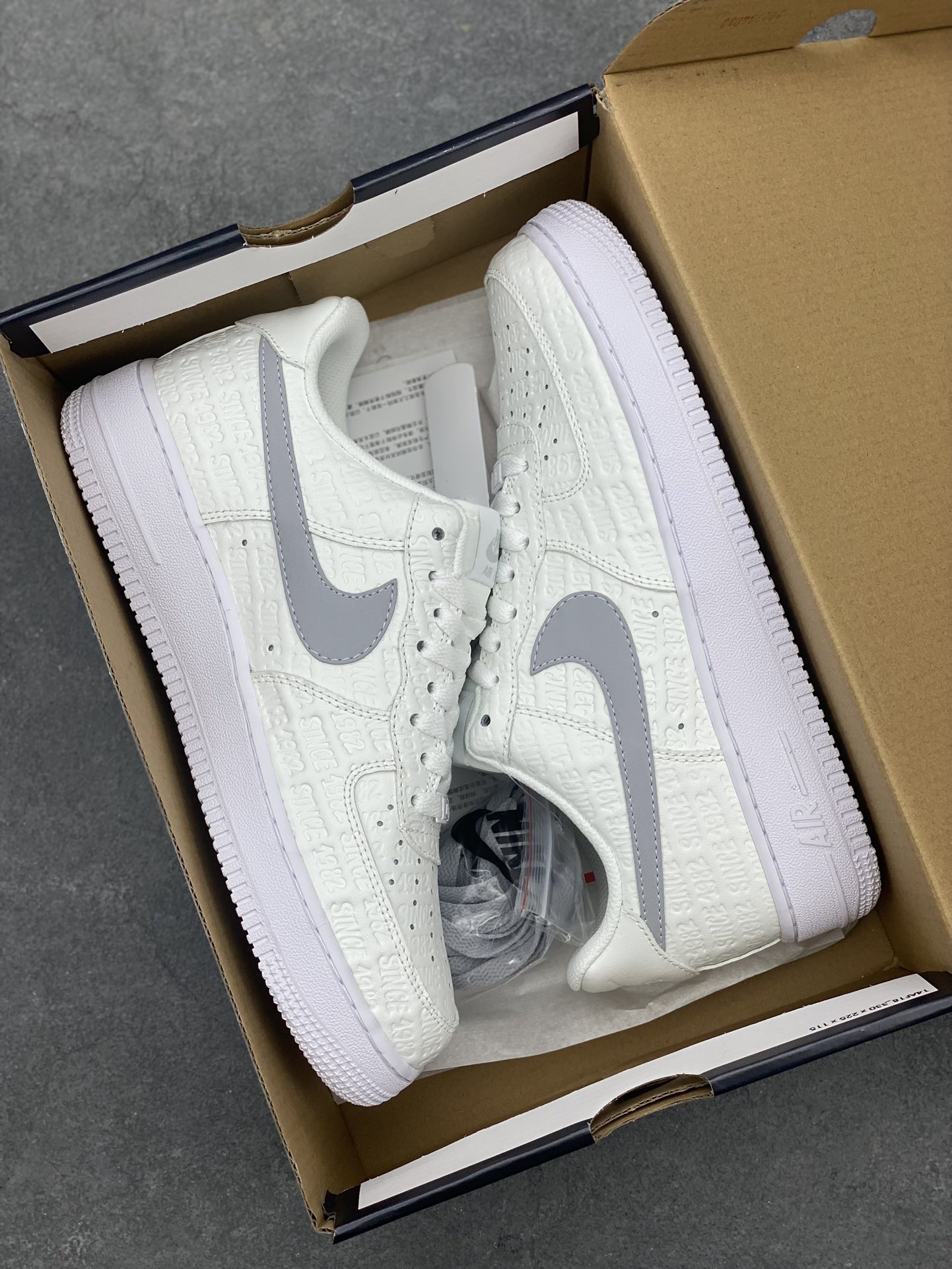 Nike Air Force 1 '07 Low White/Grey - Original Design, Comfortable Fit 10 i1755451173193 5715 0 7
