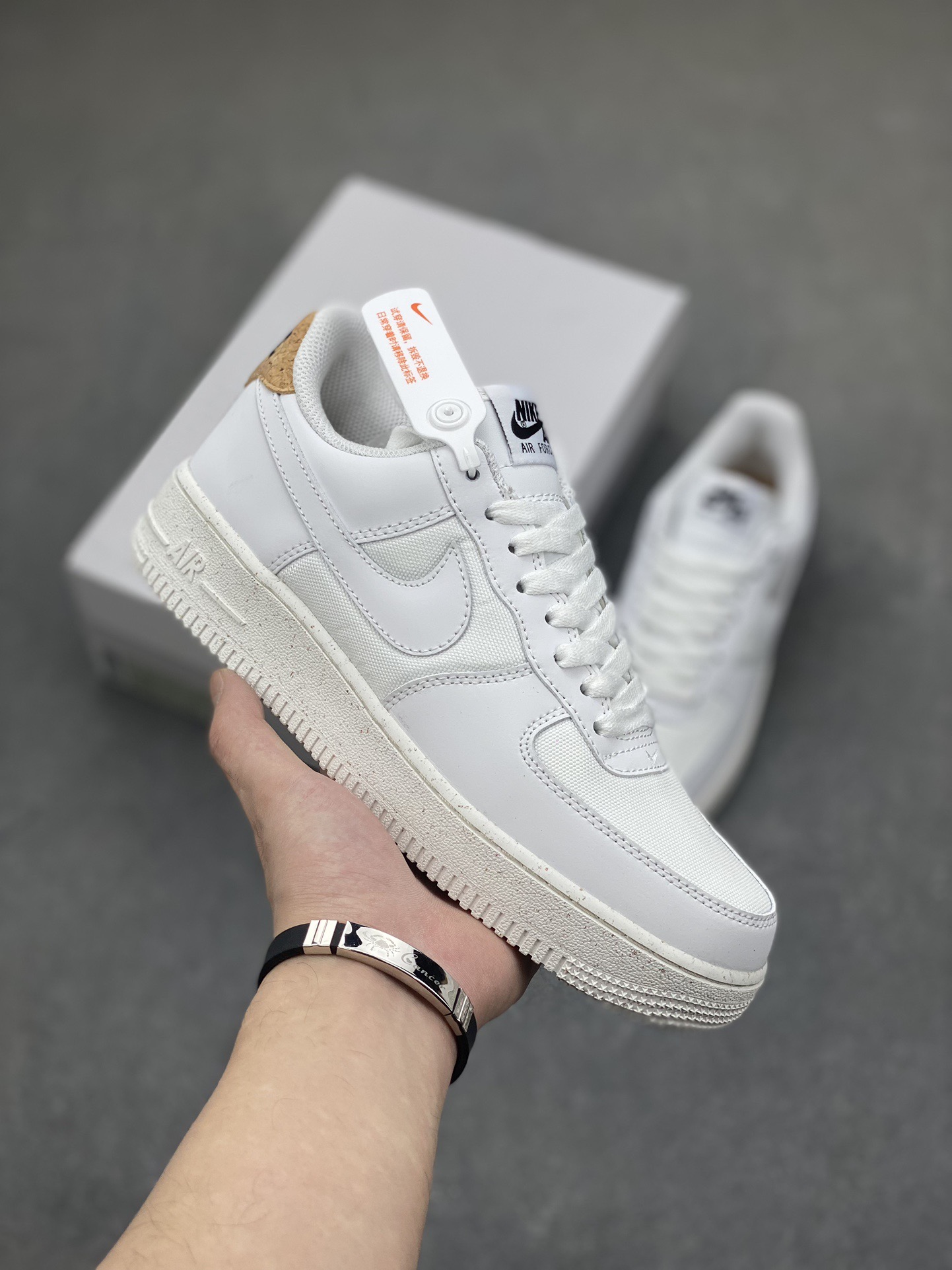Nike Air Force 1 '07 Low White/Black,Honeycomb Cushion,Original Accessories 2 i1755451294765 7401 0 0