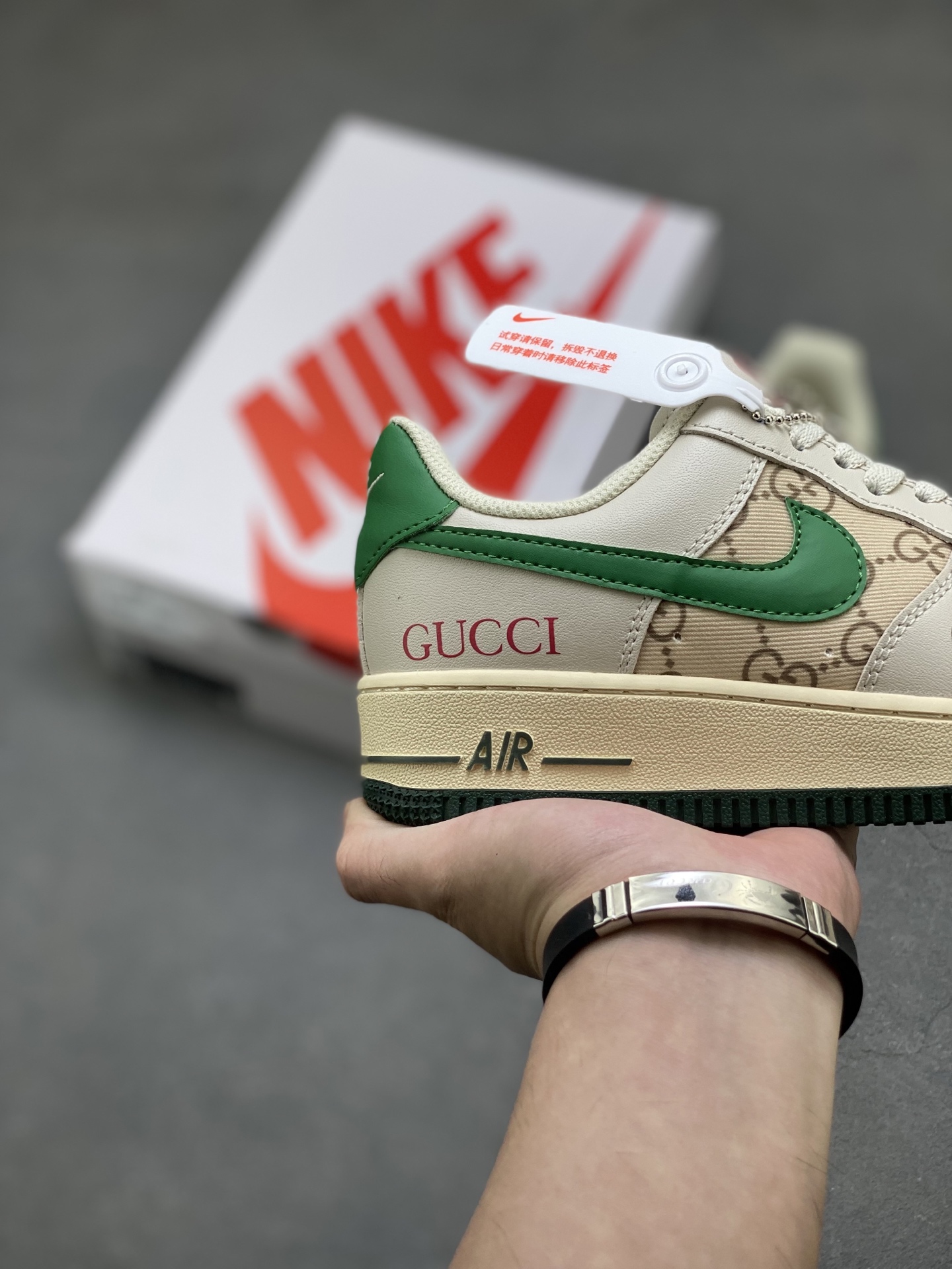 Nike Air Force 1 '07 Low Gucci Sneakers Limited Edition Designer Shoes 6 i1755535512525 5823 0 4