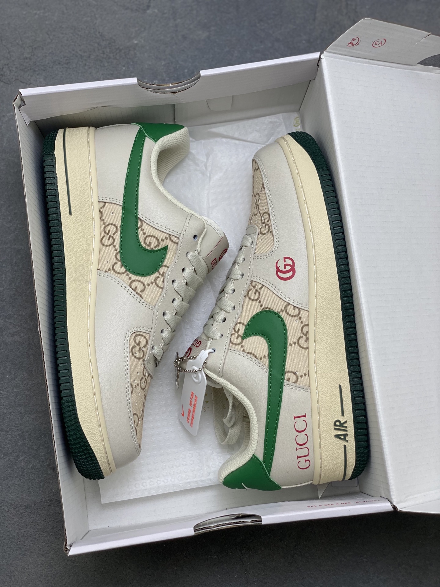 Nike Air Force 1 '07 Low Gucci Sneakers Limited Edition Designer Shoes 10 i1755535515475 83 0 8