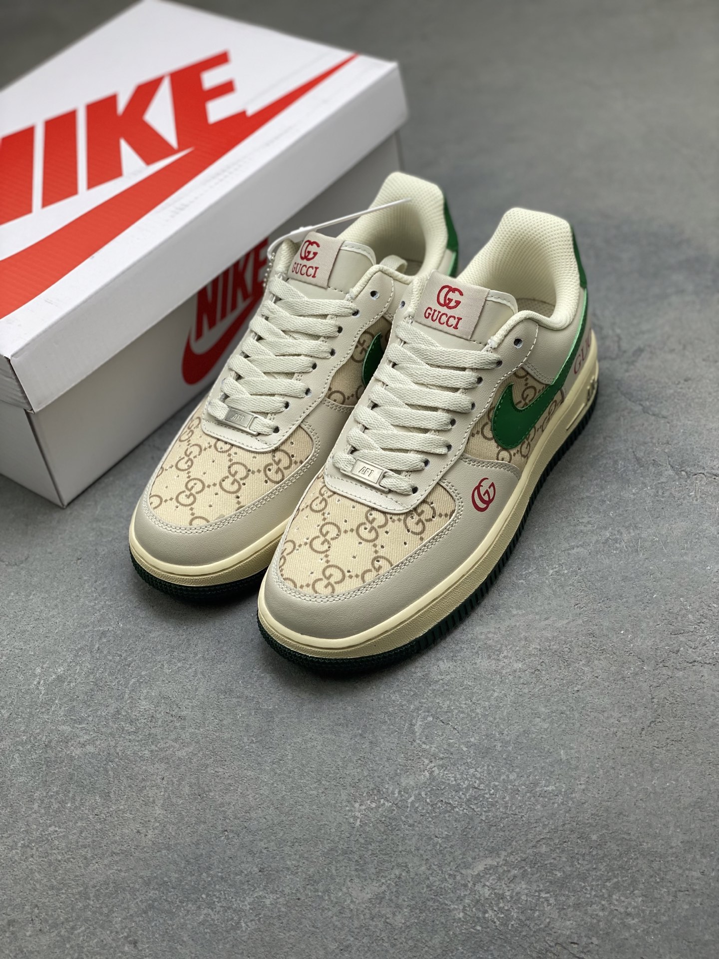 Nike Air Force 1 '07 Low Gucci Sneakers Limited Edition Designer Shoes 9 i1755535515510 3314 0 7