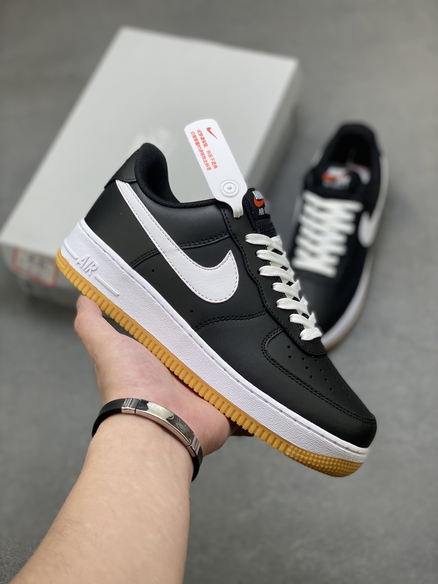 Nike Air Force 1 '07 Low Black & White Casual Sneakers 2 i1755535683416 8827 0 0