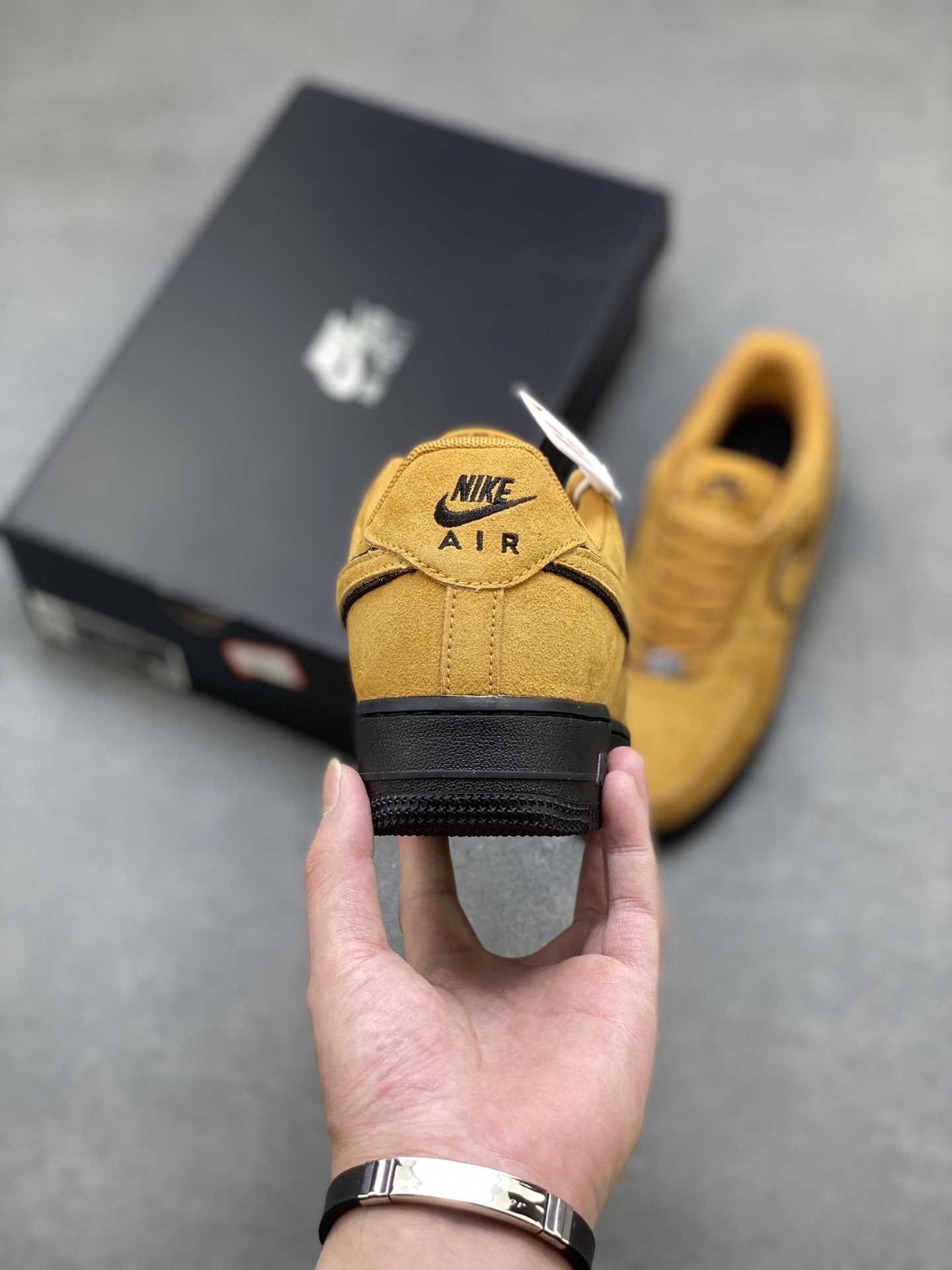 Nike Air Force 1 '07 Low Mustard Suede Casual Sneakers HQ1966-700 5 i1755620251793 3190 0 3