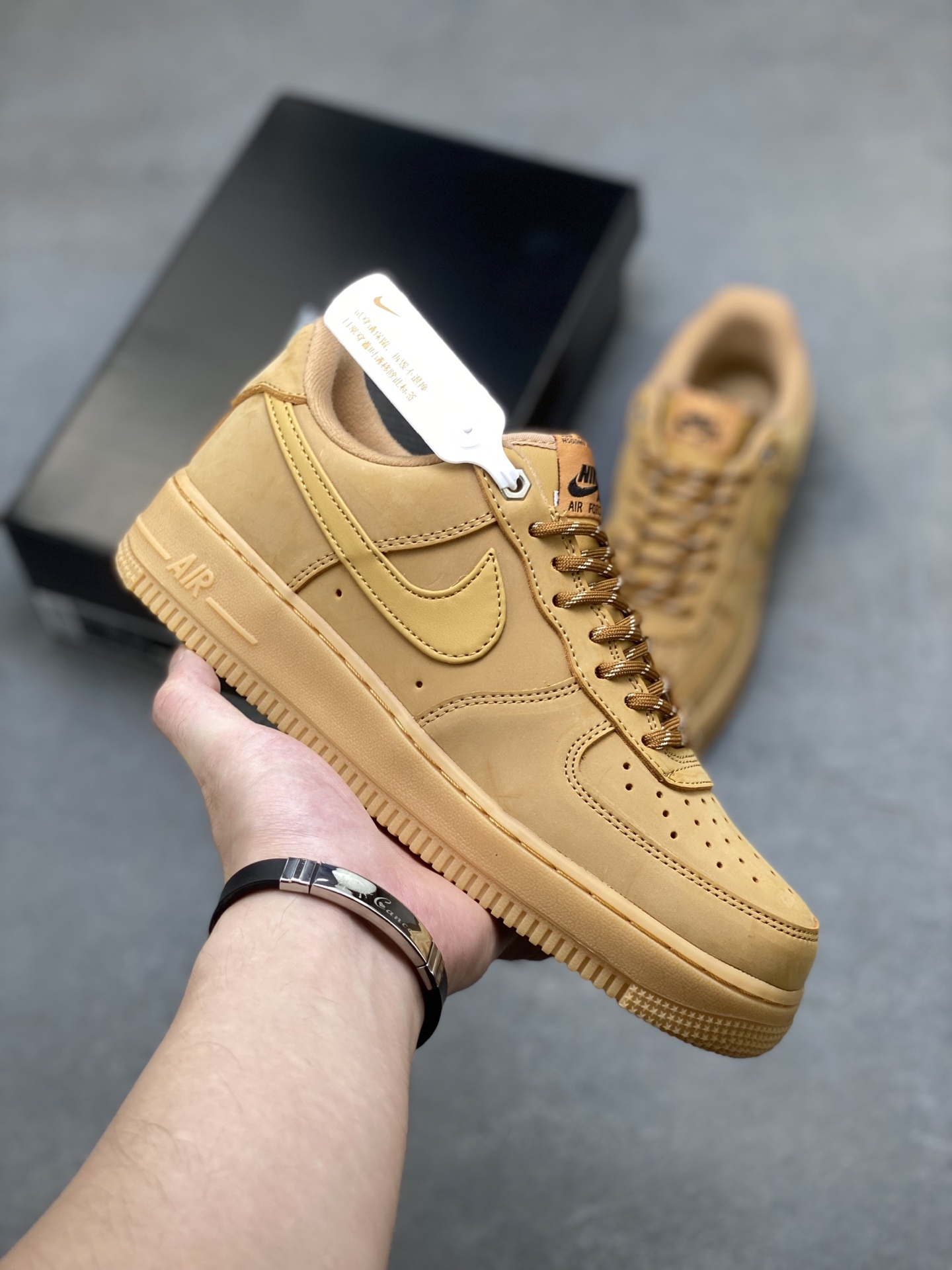 Nike Air Force 1 '07: Iconic Style & Comfort in Wheat – Size 36-45 Available! 2 i1755711765622 301 0 0