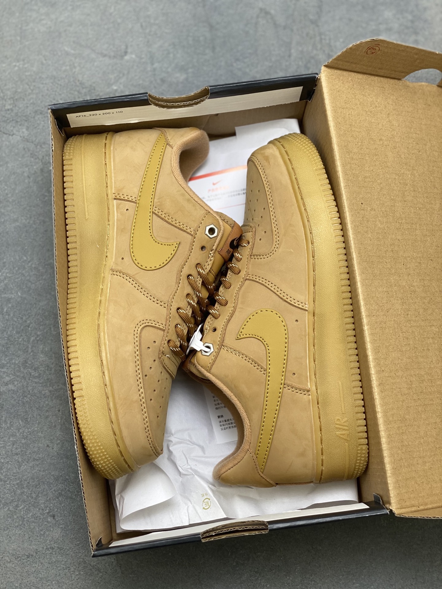 Nike Air Force 1 '07 Wheat Casual Sneakers Honeycomb Cushioning 10 i1755711900909 6083 0 8
