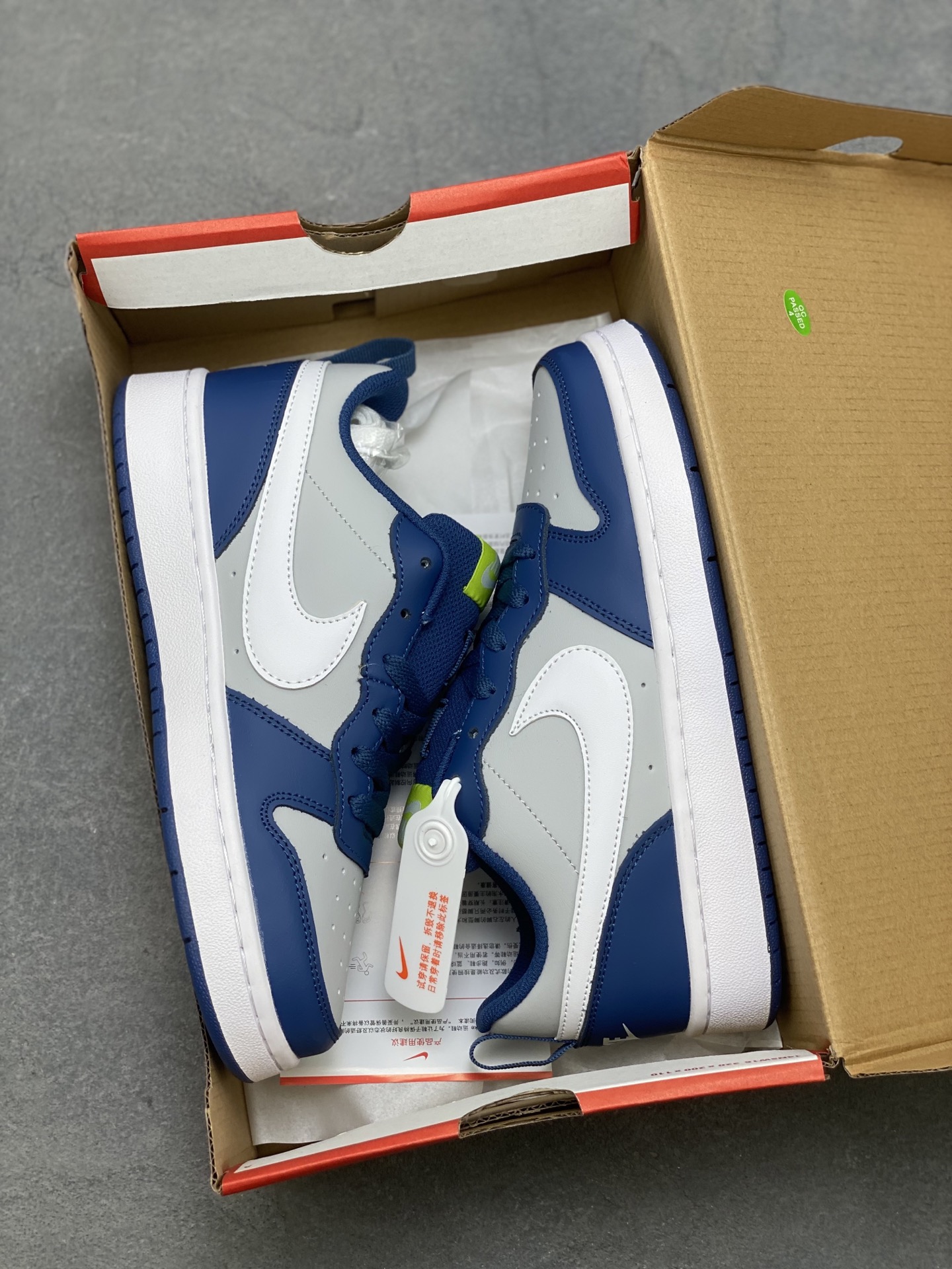 Nike Ebernon Low PRM: Classic Style, Everyday Comfort in Blue/Grey Sneaker 10 i1755712188009 8679 0 8