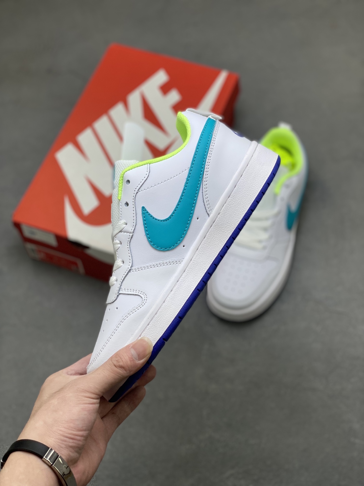 Nike Ebernon Low PRM White/Teal Sneakers, Versatile & Breathable, All-Day Comfort 4 i1755799640250 9610 0 2