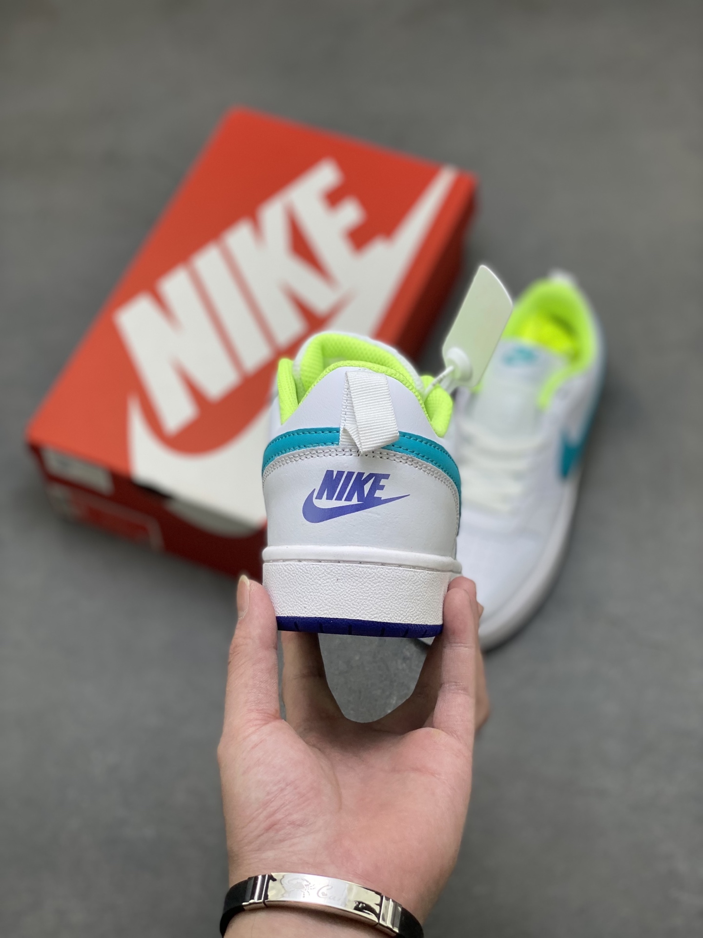 Nike Ebernon Low PRM White/Teal Sneakers, Versatile & Breathable, All-Day Comfort 5 i1755799651571 1758 0 3