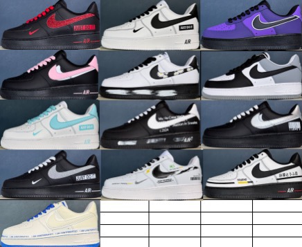 Nike Air Force 1 Custom Sneakers - Unique & Stylish Design