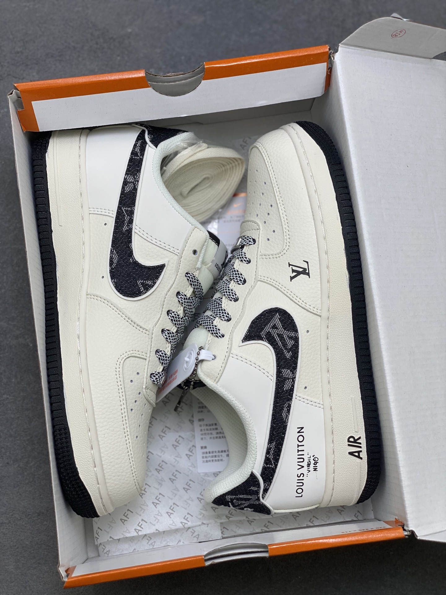 Nike Air Force 1 Low Louis Vuitton Custom Sneakers Limited Edition 10 i1755879013794 8641 0 8
