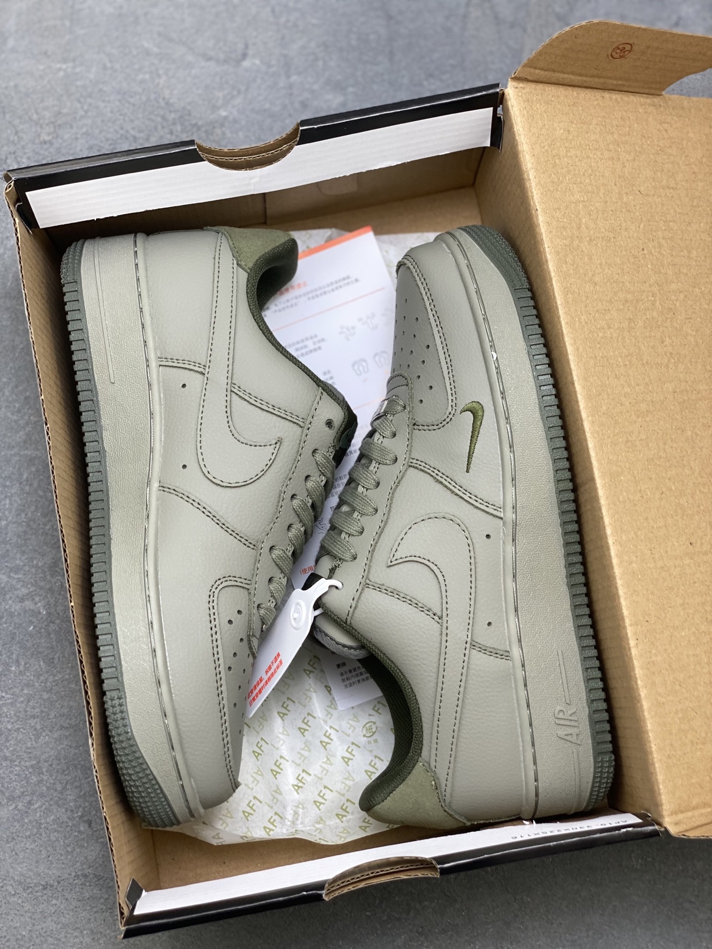 Nike Air Force 1 '07 Low Olive Green Casual Shoe HM9483-300 10 i1755965125766 1291 0 8