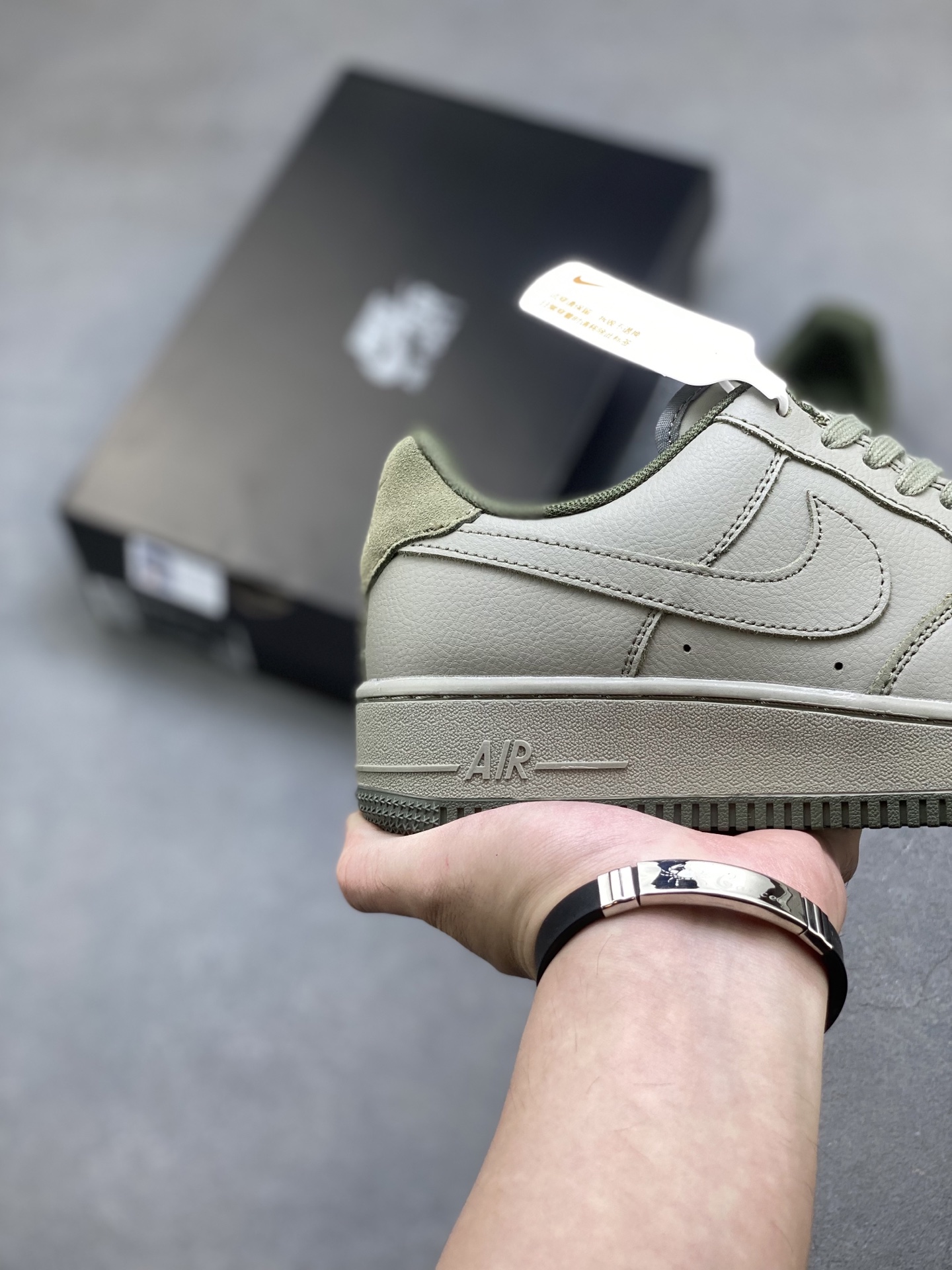 Nike Air Force 1 '07 Low Olive Green Casual Shoe HM9483-300 6 i1755965129496 8539 0 4