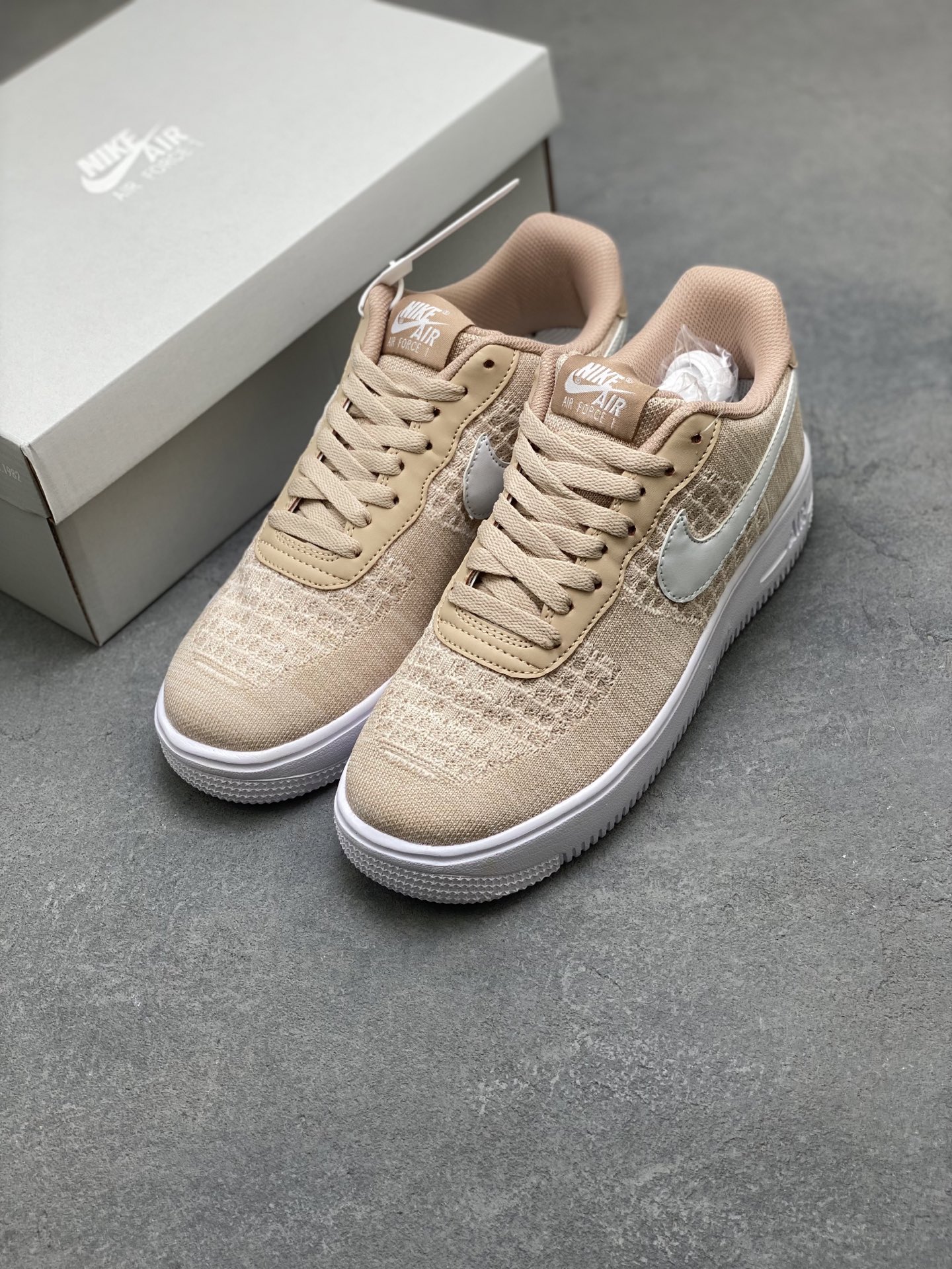Nike Air Force 1 '07 Low Sneakers Khaki White - Limited Edition, Comfortable Fit 9 i1756225571138 1360 0 7