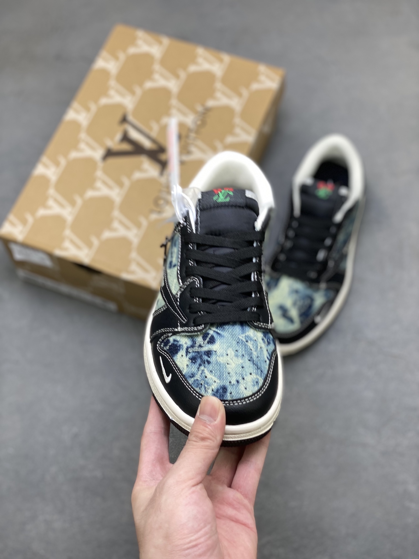 Air Jordan 1 Low Louis Vuitton x Travis Scott, Stylish Sneakers 2 i1756226397860 2587 0 1