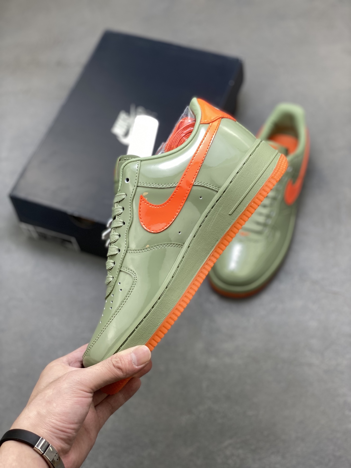 Nike Air Force 1 '07 Low Olive/Orange Limited Edition - HJ9118-386 4 i1756311962039 209 0 2