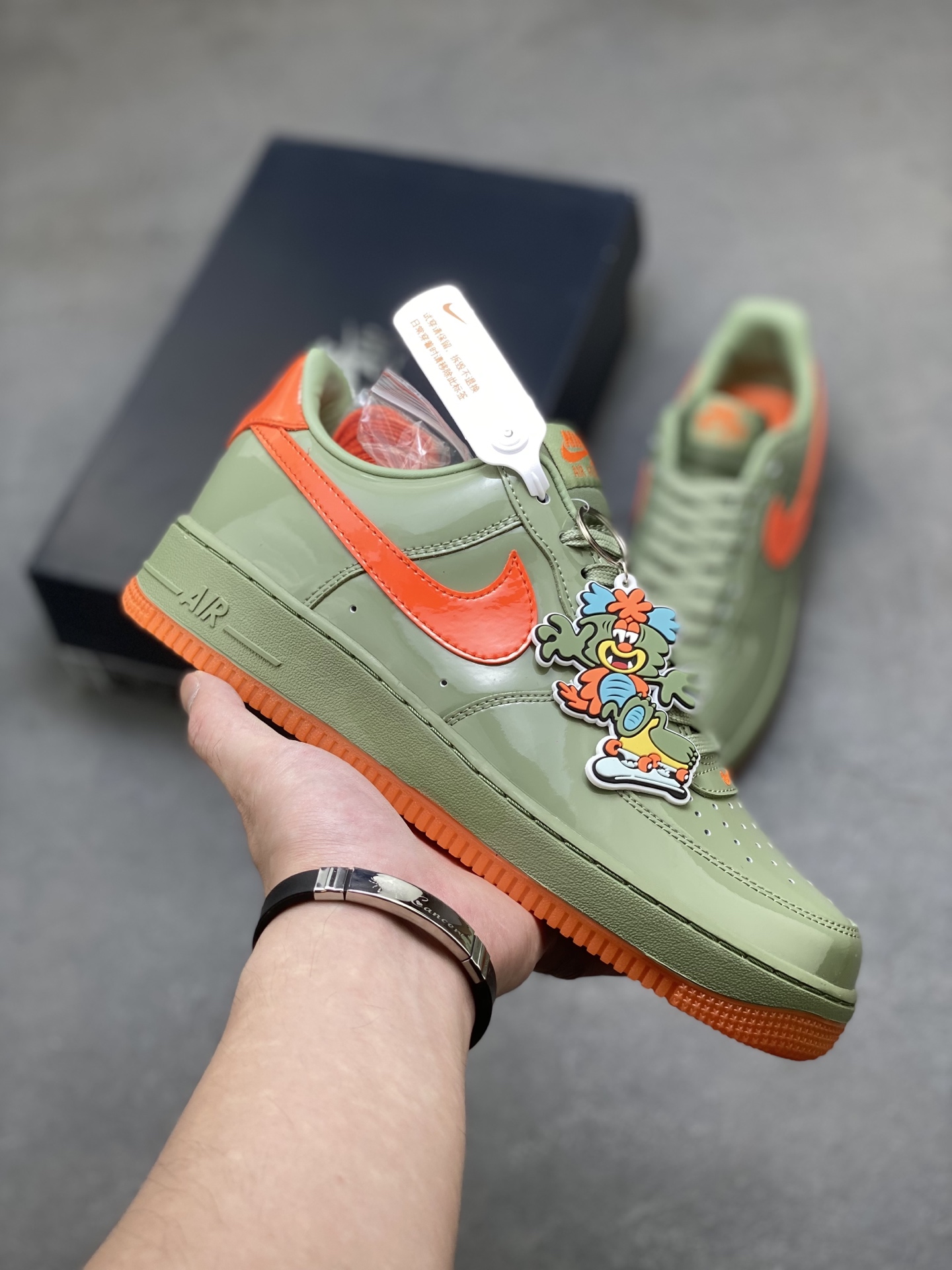 Nike Air Force 1 '07 Low Olive/Orange Limited Edition - HJ9118-386 2 i1756311964893 9935 0 0