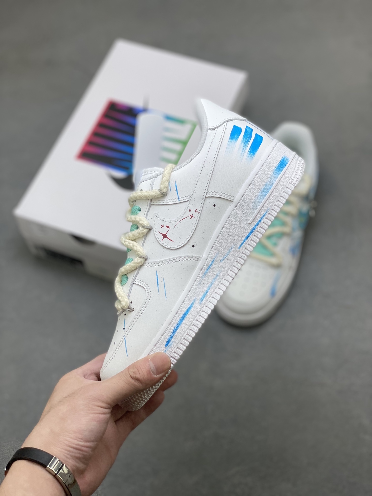 Nike Air Force 1 '07 Low White/Multi-Color Casual Sneakers 4 i1756312104419 4803 0 2