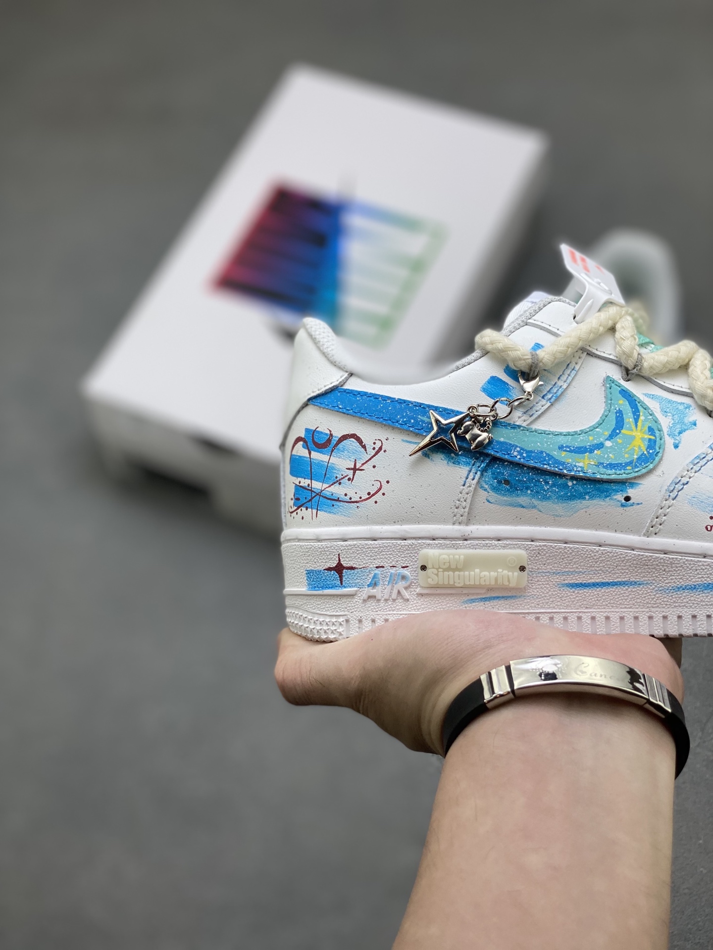 Nike Air Force 1 '07 Low White/Multi-Color Casual Sneakers 6 i1756312105172 67 0 4