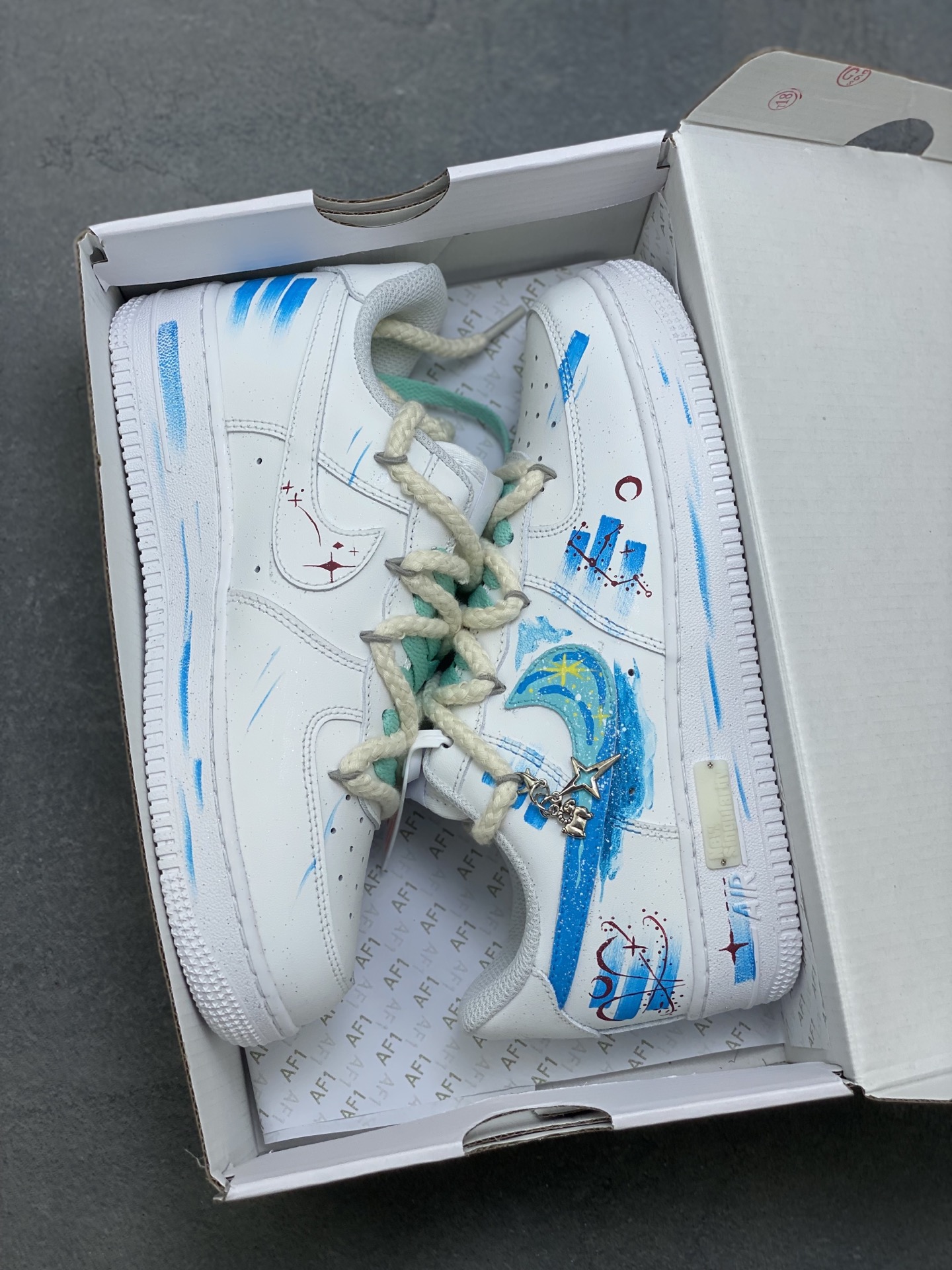 Nike Air Force 1 '07 Low White/Multi-Color Casual Sneakers 10 i1756312107296 4764 0 8
