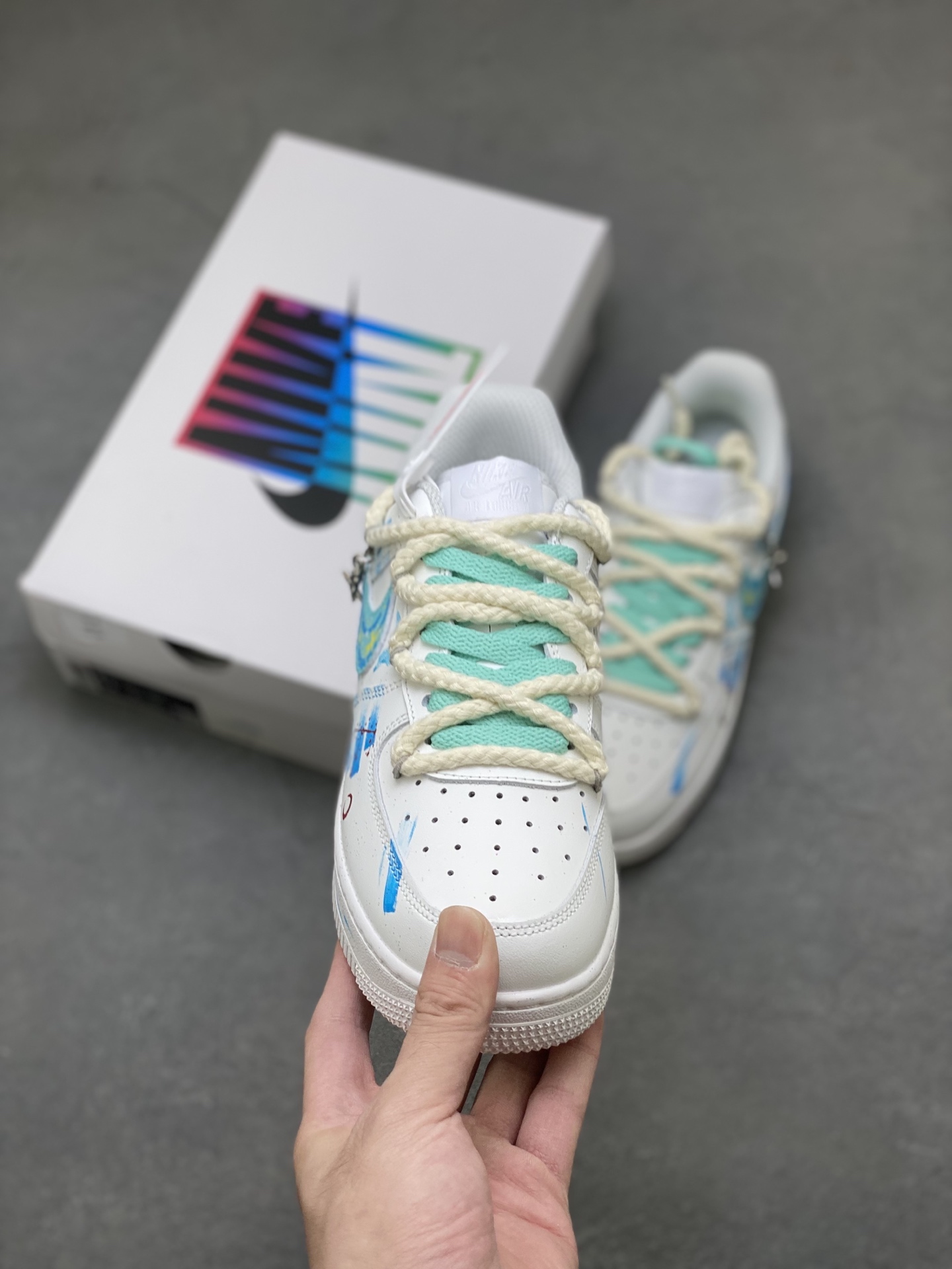 Nike Air Force 1 '07 Low White/Multi-Color Casual Sneakers 3 i1756312109799 835 0 1