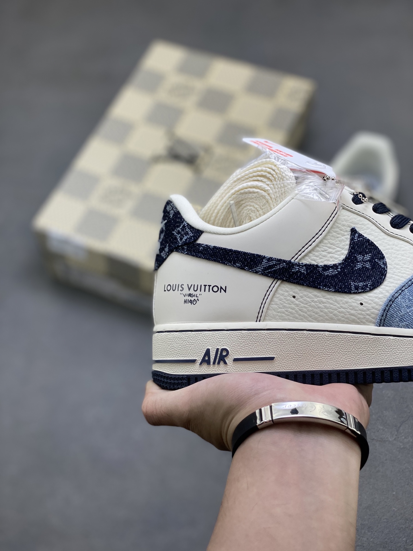 Nike Air Force 1 Low Louis Vuitton Custom Sneakers - Limited Edition 28 i1756396876174 1908 0 4
