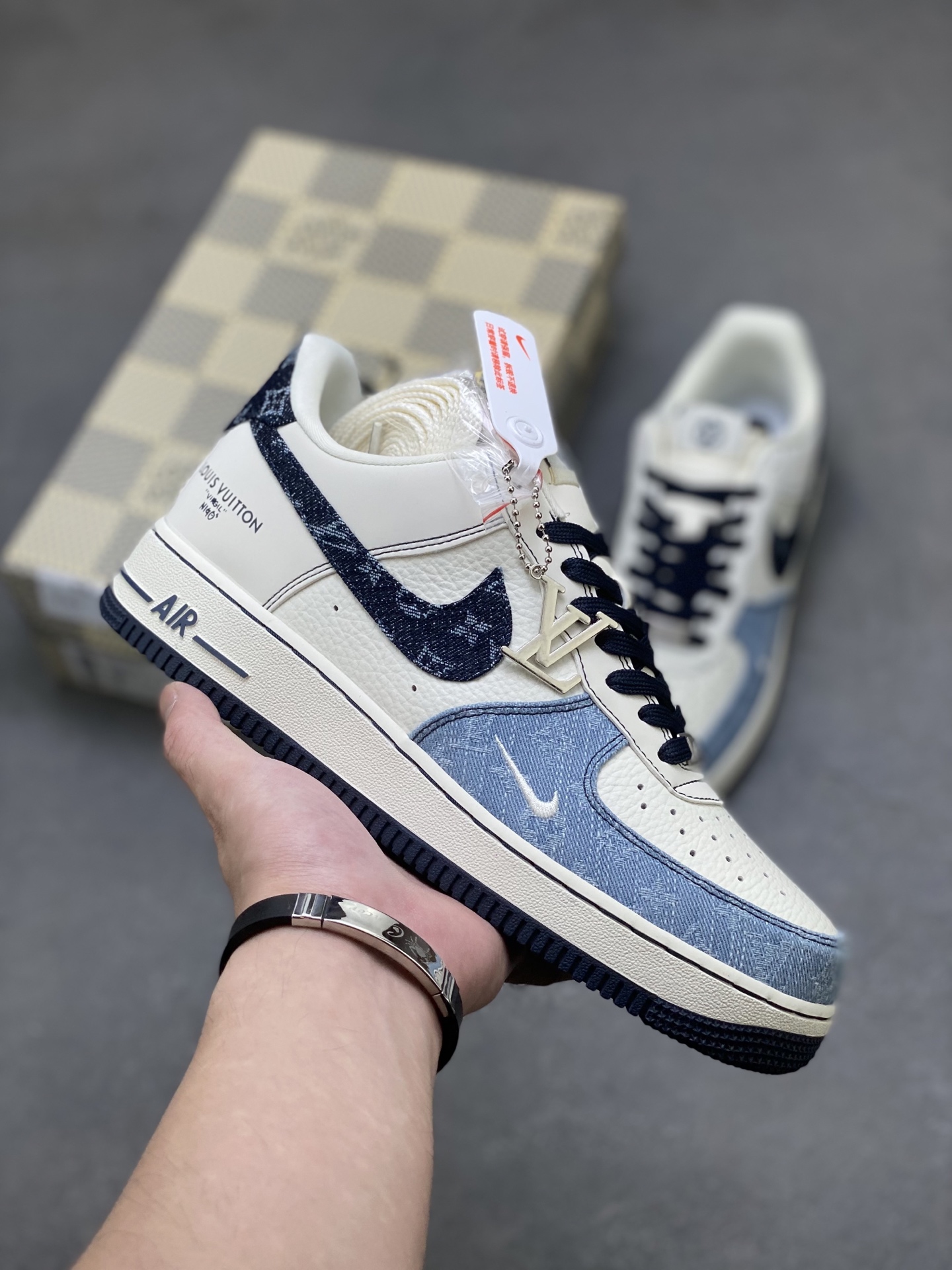 Nike Air Force 1 Low Louis Vuitton Custom Sneakers - Limited Edition 24 i1756396876175 2387 0 0