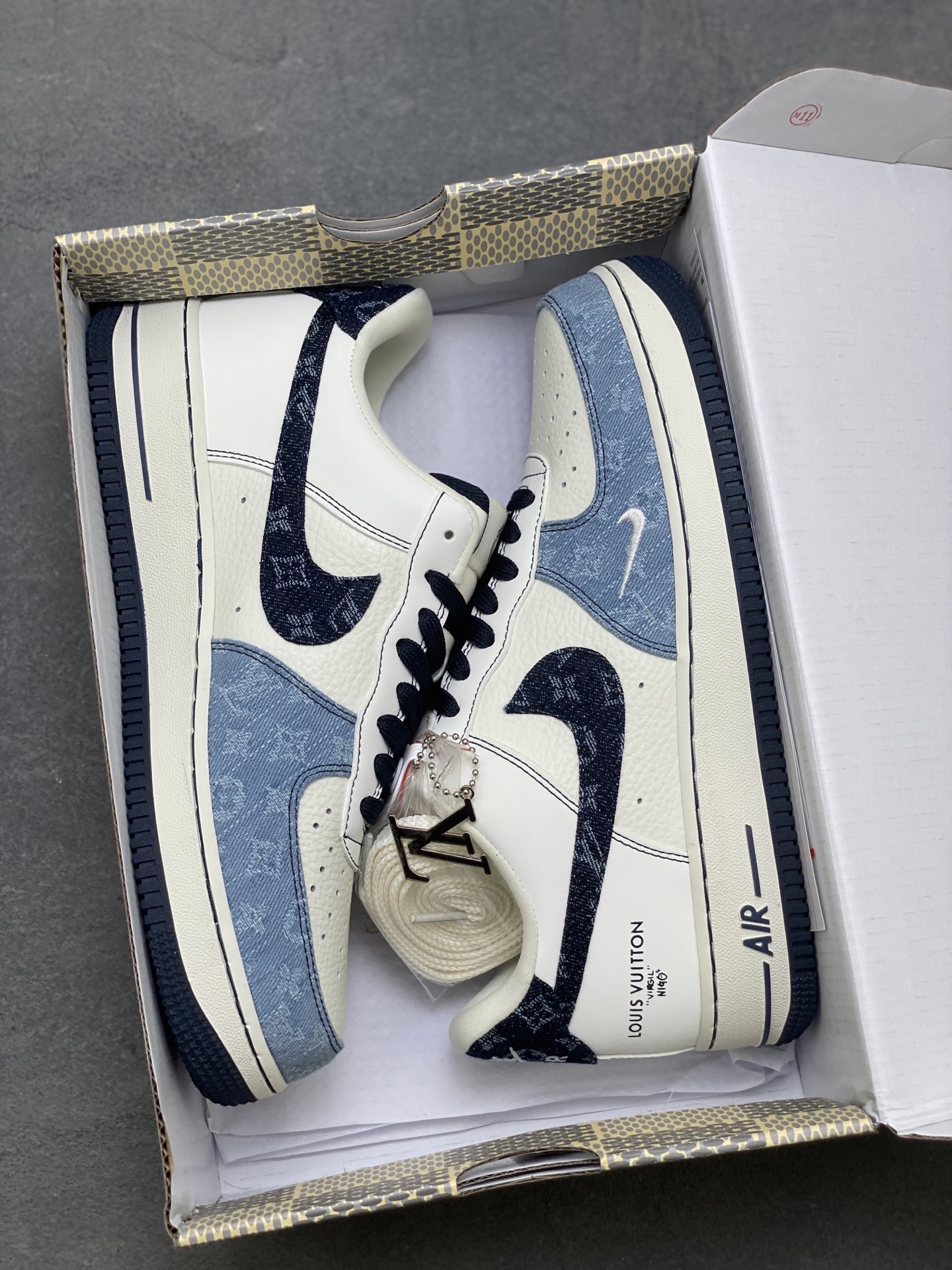Nike Air Force 1 Low Louis Vuitton Custom Sneakers - Limited Edition 32 i1756396876175 4995 0 8
