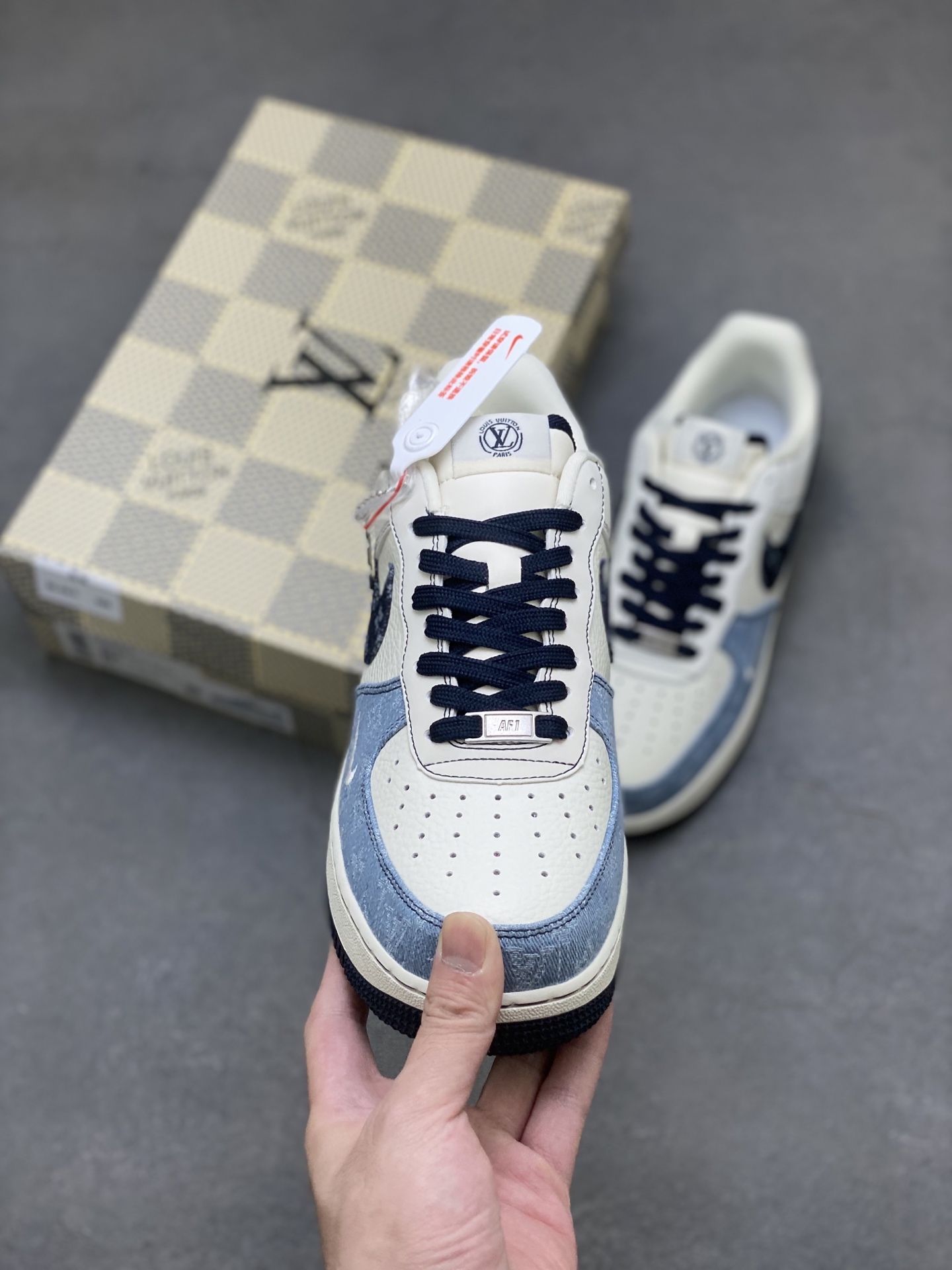 Nike Air Force 1 Low Louis Vuitton Custom Sneakers - Limited Edition 25 i1756396879434 2703 0 1