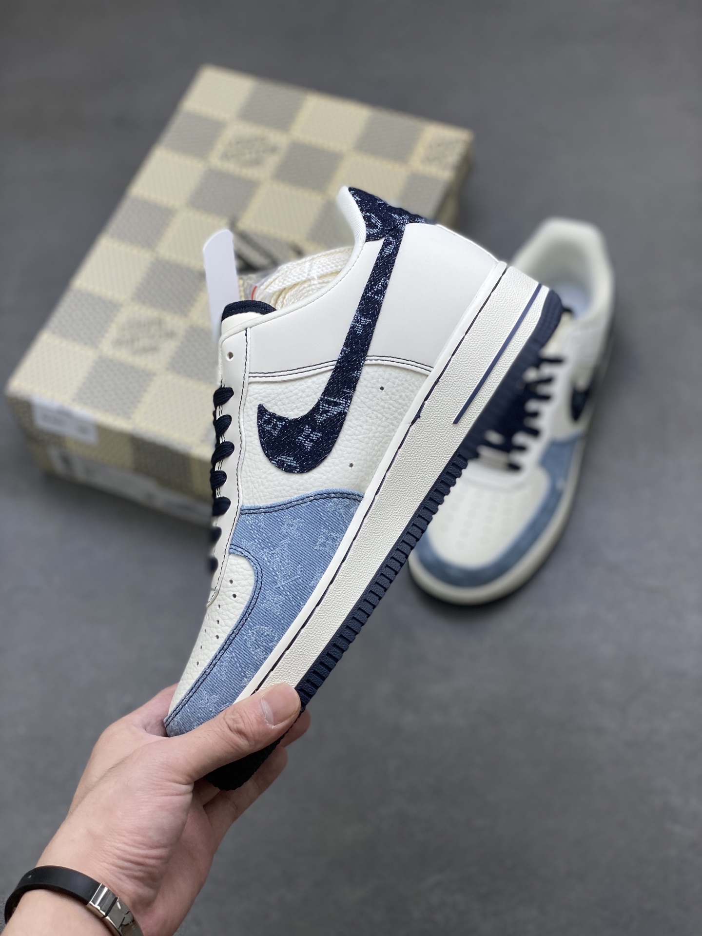 Nike Air Force 1 Low Louis Vuitton Custom Sneakers - Limited Edition 26 i1756396879434 8737 0 2