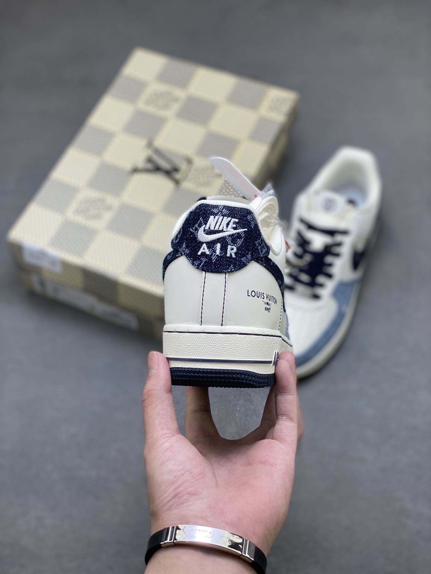Nike Air Force 1 Low Louis Vuitton Custom Sneakers - Limited Edition 27 i1756396879440 6100 0 3