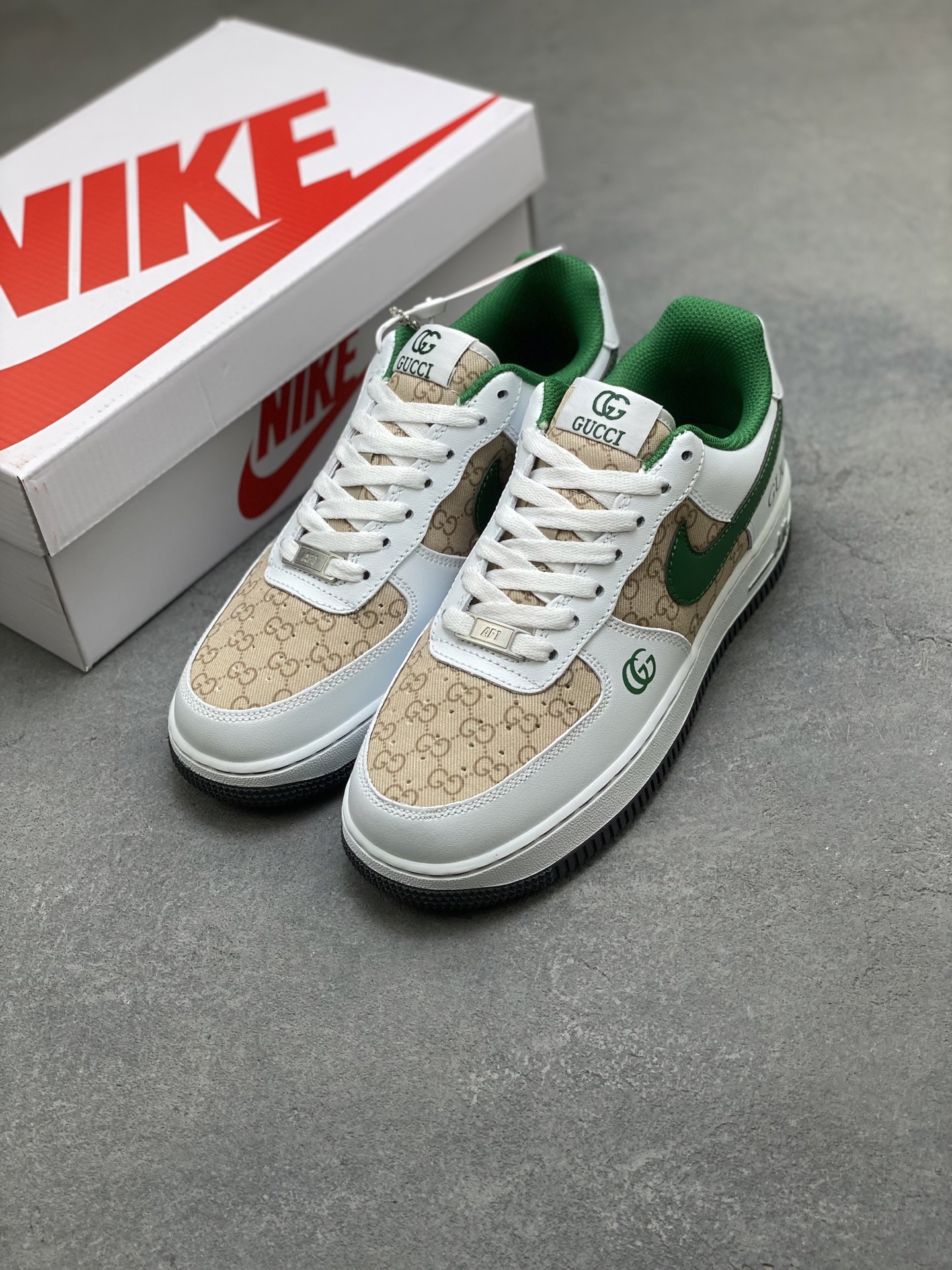 Nike Air Force 1 '07 Low Custom Gucci Sneakers - Limited Edition 9 i1756396918652 8467 0 7