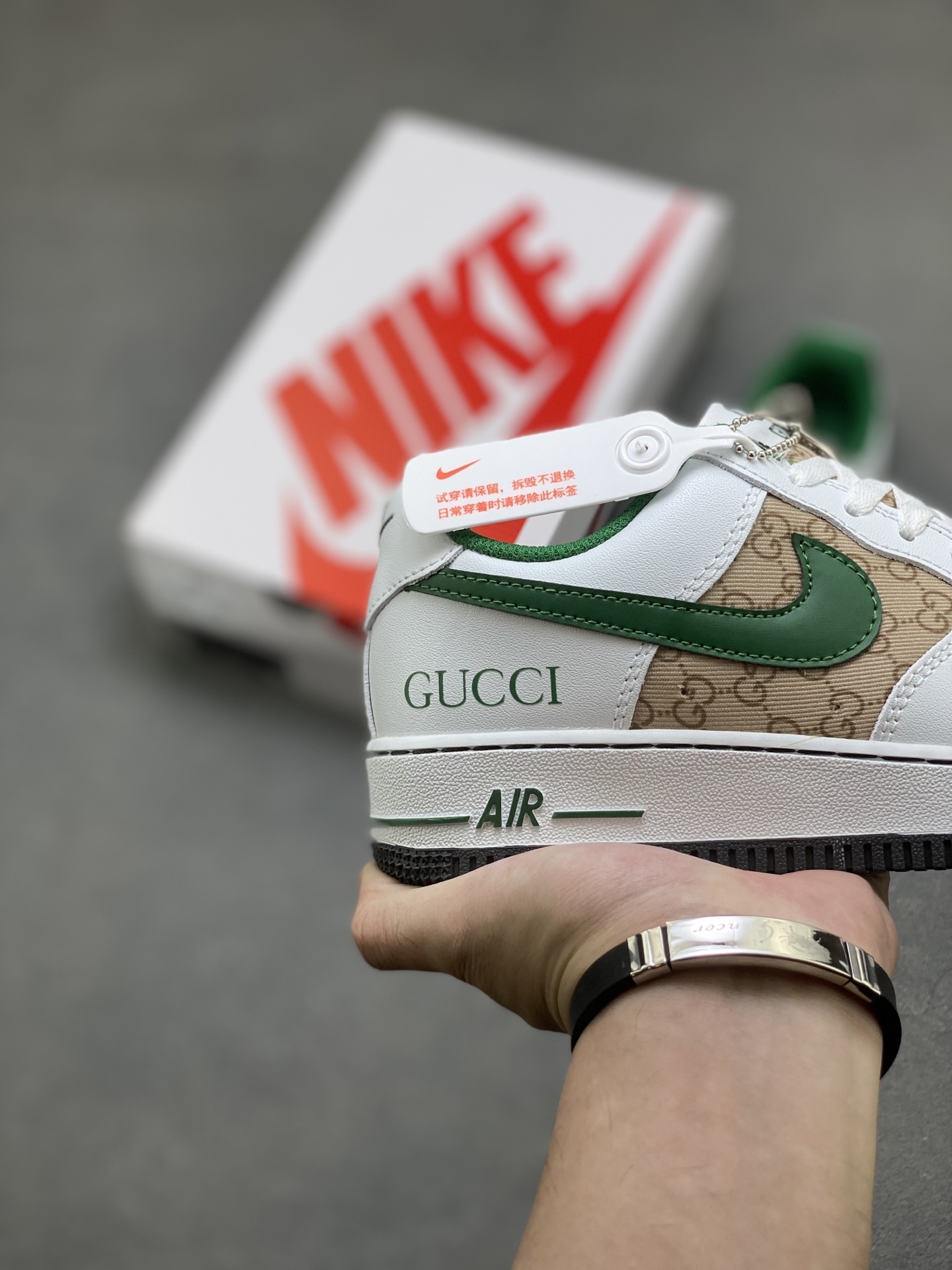 Nike Air Force 1 '07 Low Custom Gucci Sneakers - Limited Edition 6 i1756396918788 2967 0 4