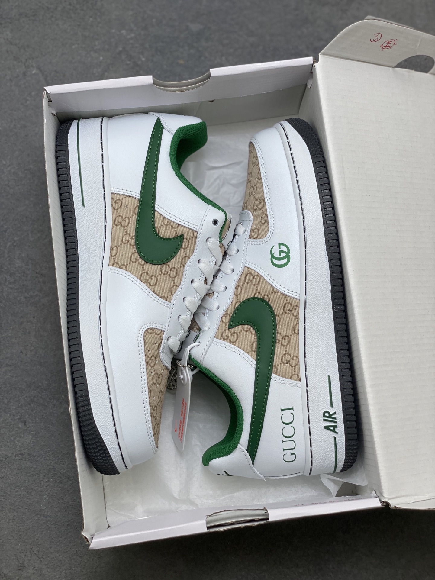 Nike Air Force 1 '07 Low Custom Gucci Sneakers - Limited Edition 10 i1756396918859 6412 0 8
