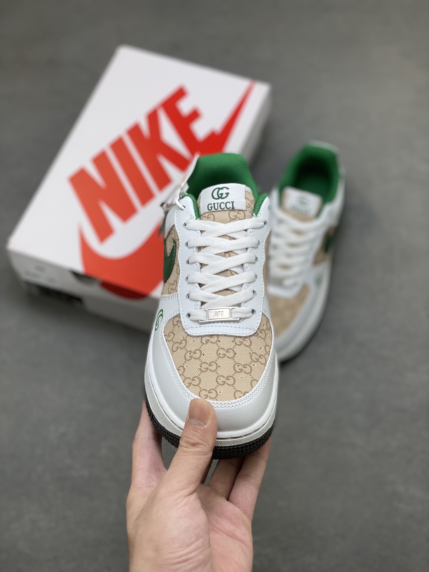 Nike Air Force 1 '07 Low Custom Gucci Sneakers - Limited Edition 3 i1756396921024 231 0 1