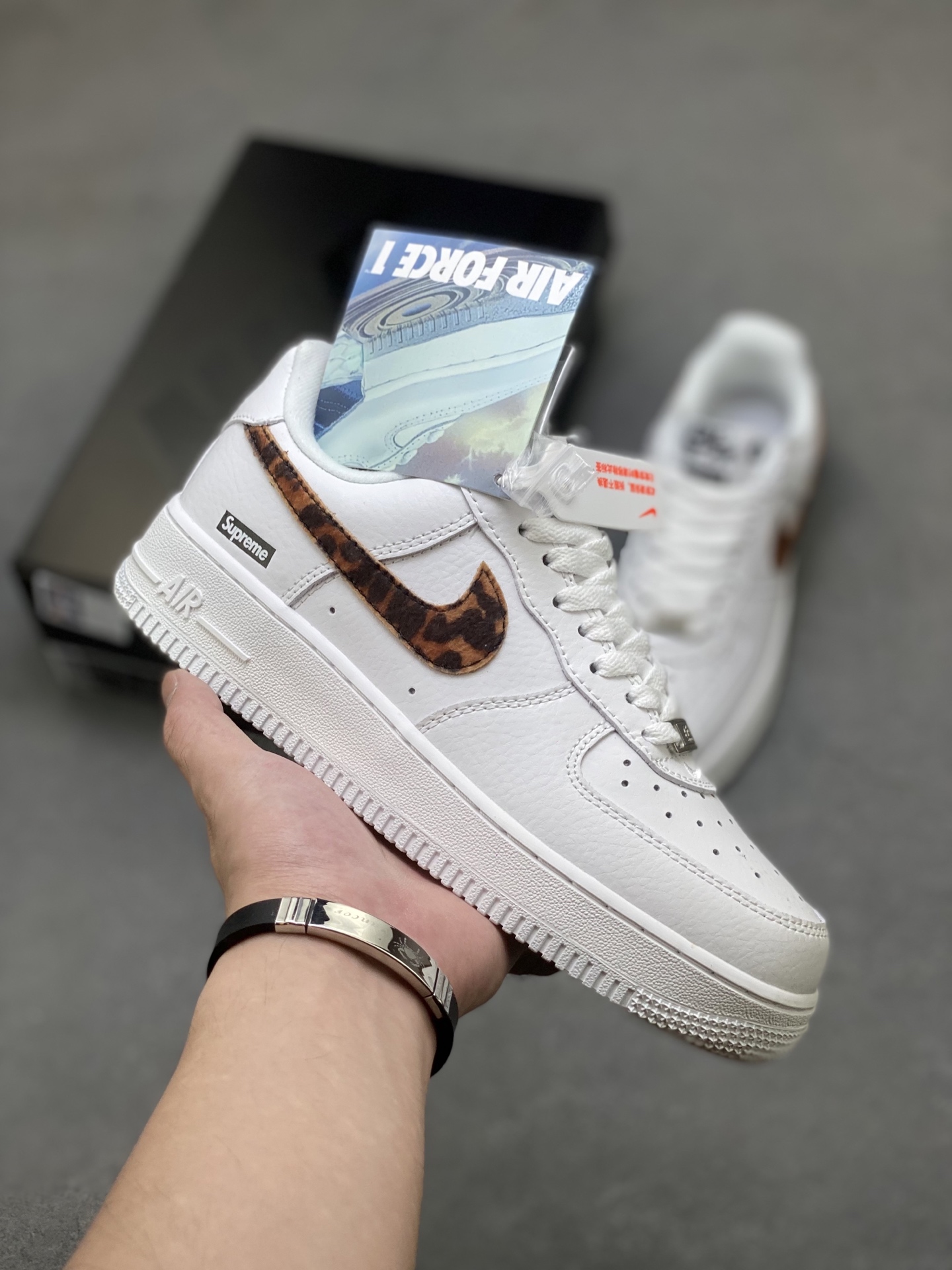 Nike Air Force 1 '07 Low White Leopard Print Sneakers - Limited Edition 24 i1756396966926 5610 0 0
