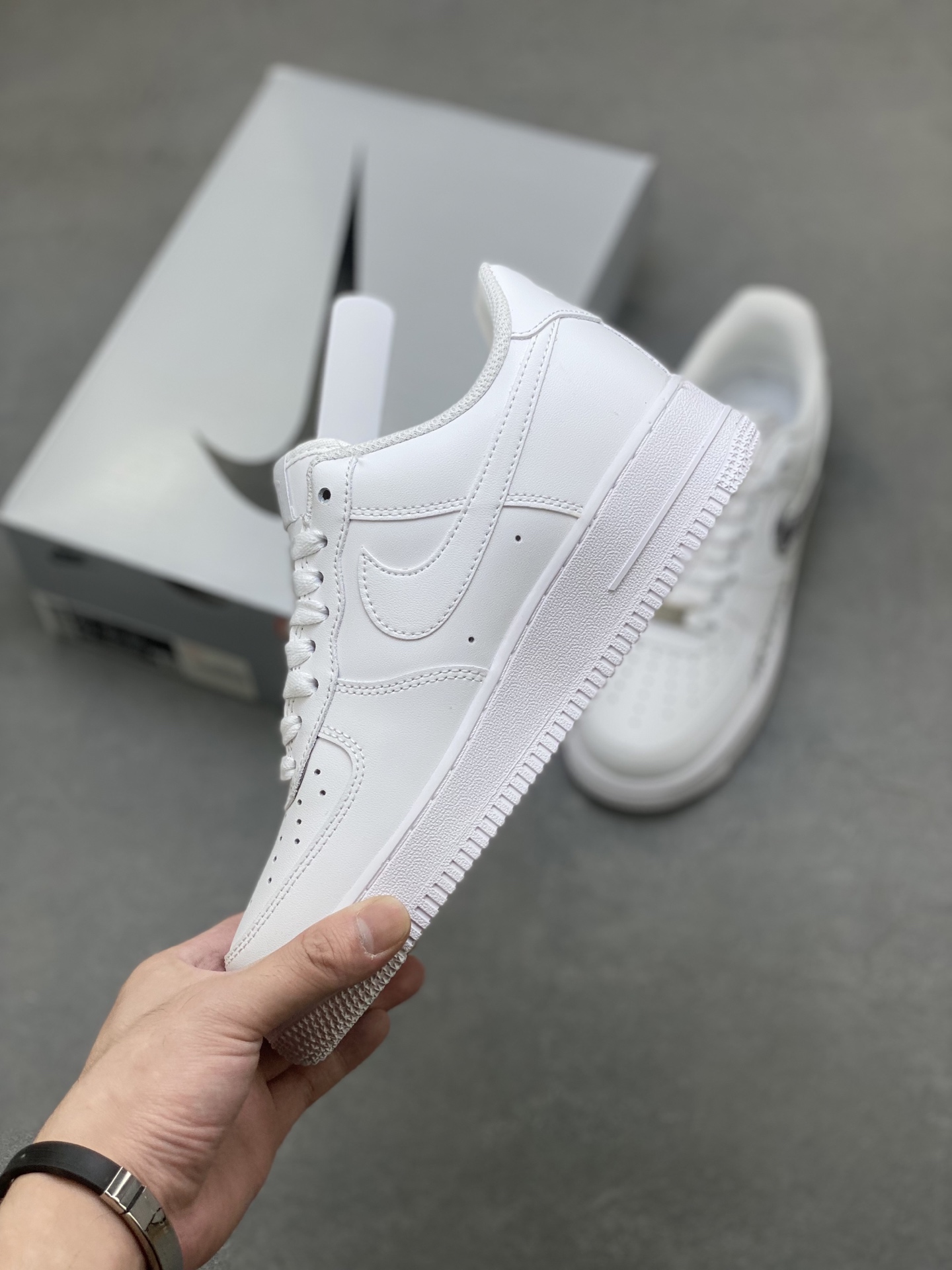 Nike Air Force 1 '07 Low White/Black Custom Sneakers 26 i1756397060466 5321 0 2