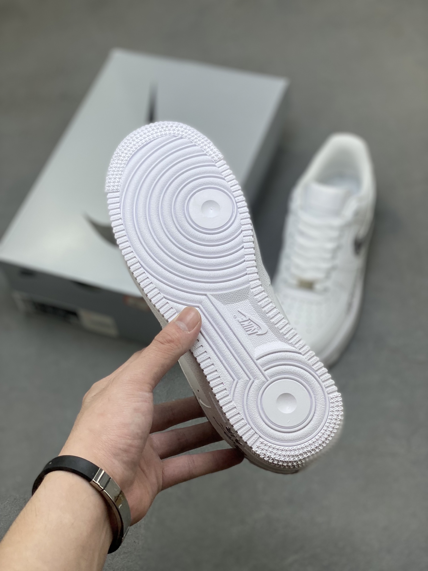 Nike Air Force 1 '07 Low White/Black Custom Sneakers 29 i1756397061968 5714 0 5
