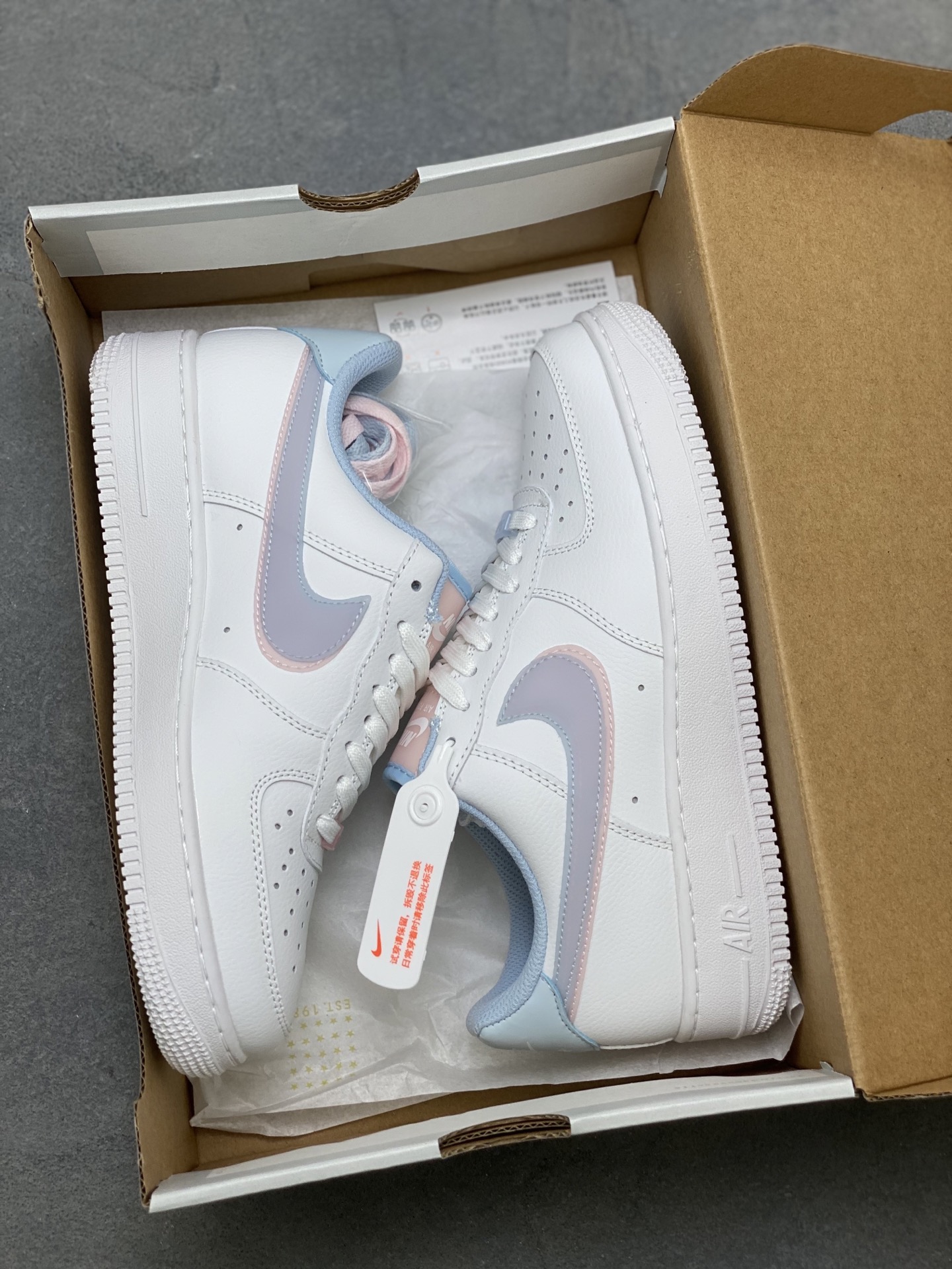 Nike Air Force 1 Low White Lilac: Original Quality, Comfortable and Stylish 32 i1756399681333 3653 0 8